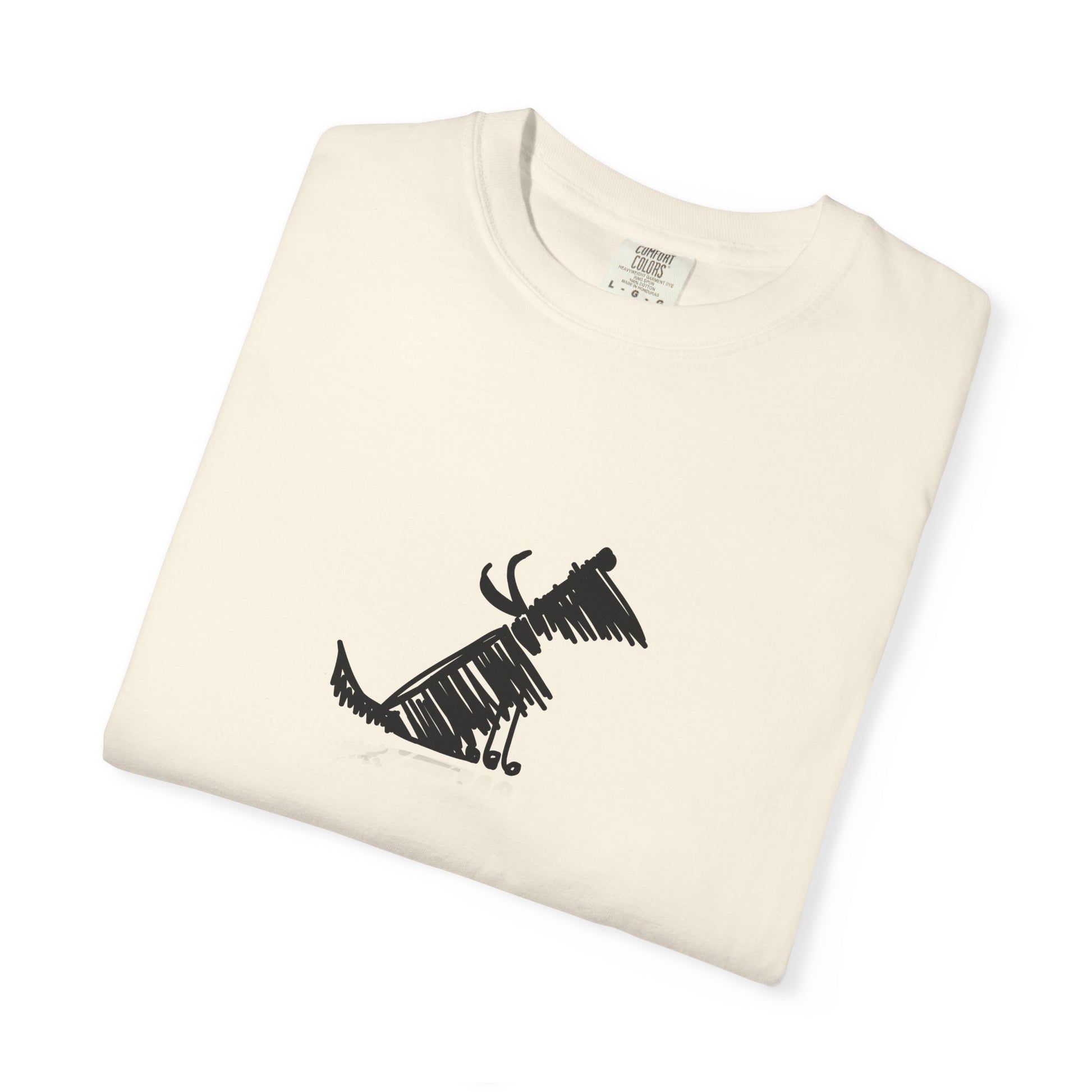Abstract Dog T-Shirt – Modern Artistic Dog Lover Tee