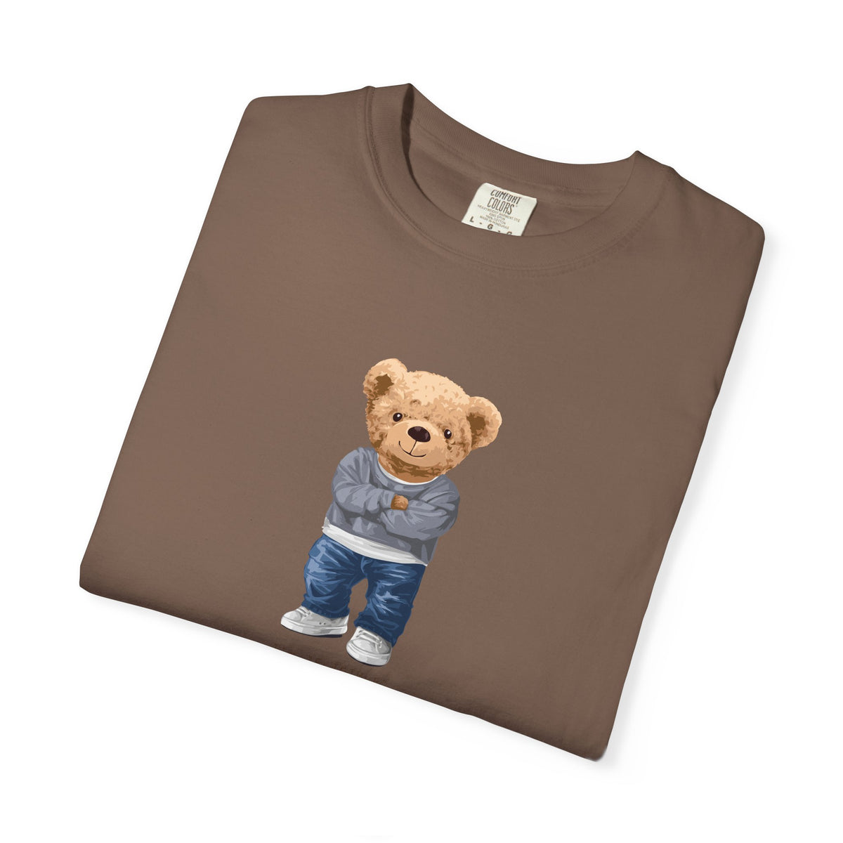 Cute Teddy Bear Graphic T-Shirt