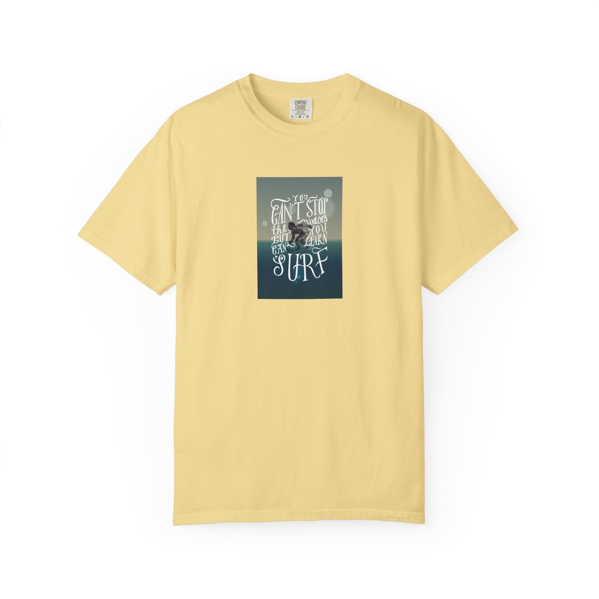 Surf Quote T-Shirt — "Live to Surf" Graphic Tee