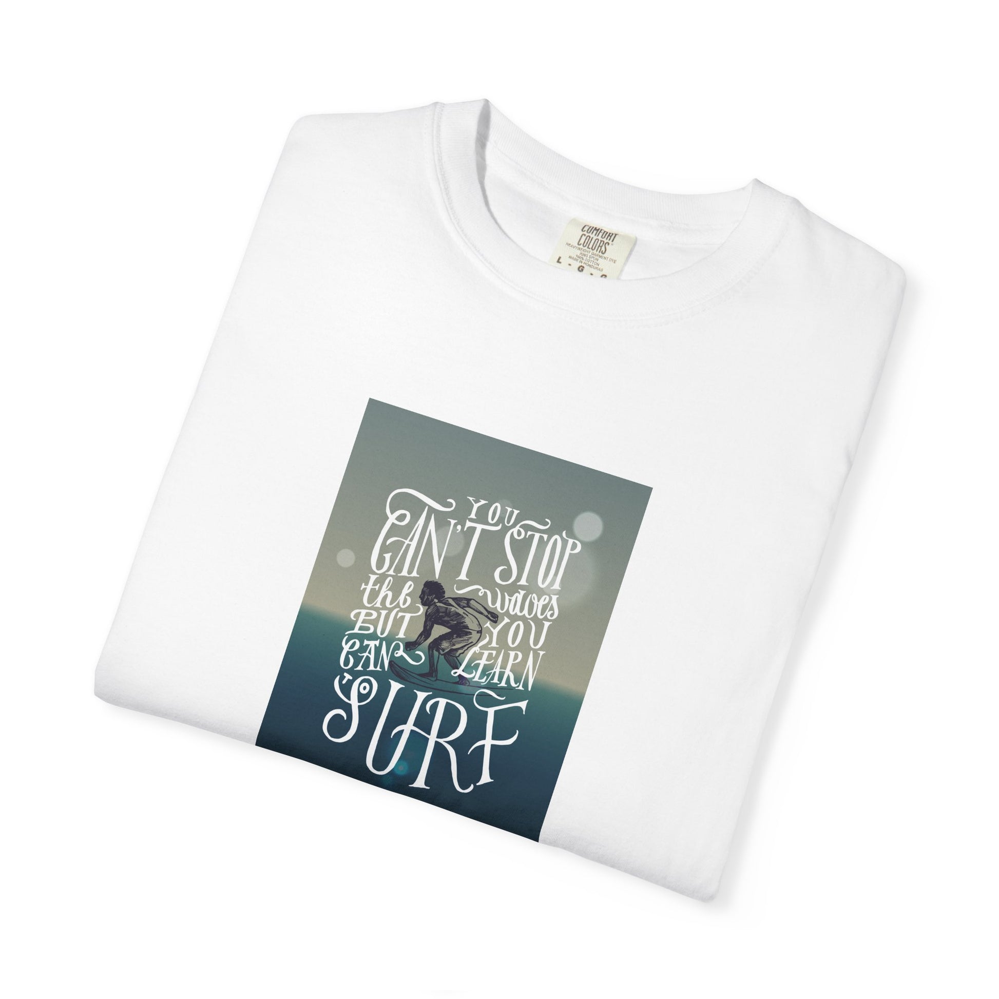 Surf Quote T-Shirt — "Live to Surf" Graphic Tee