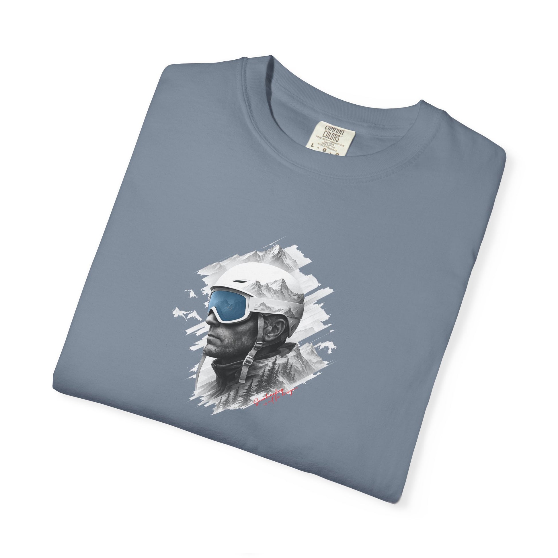 Snowboarder Portrait T-Shirt — Ski & Winter Sports Graphic Tee