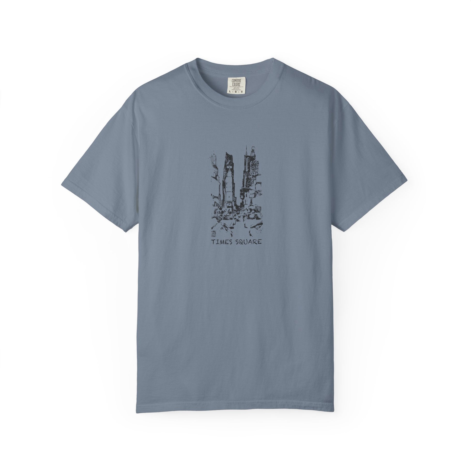 T-Shirt — Minimal Desert Cactus Sketch Tee (I Paint Smallcaps)