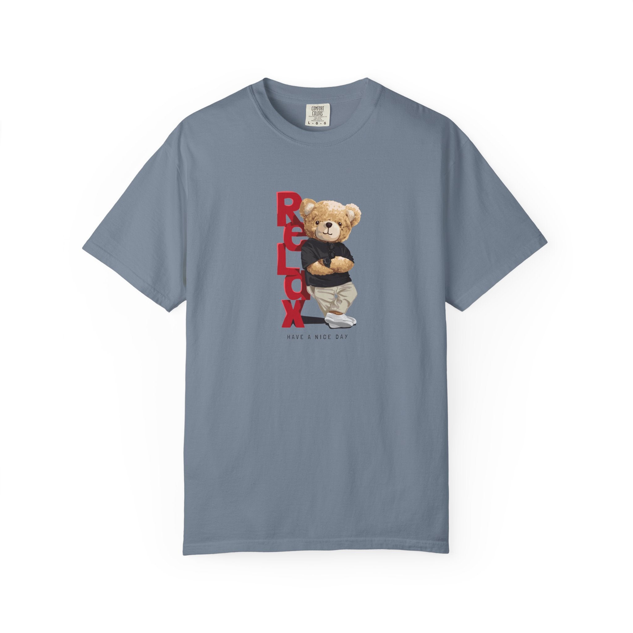 T-Shirt - Relax Teddy Bear Graphic Tee