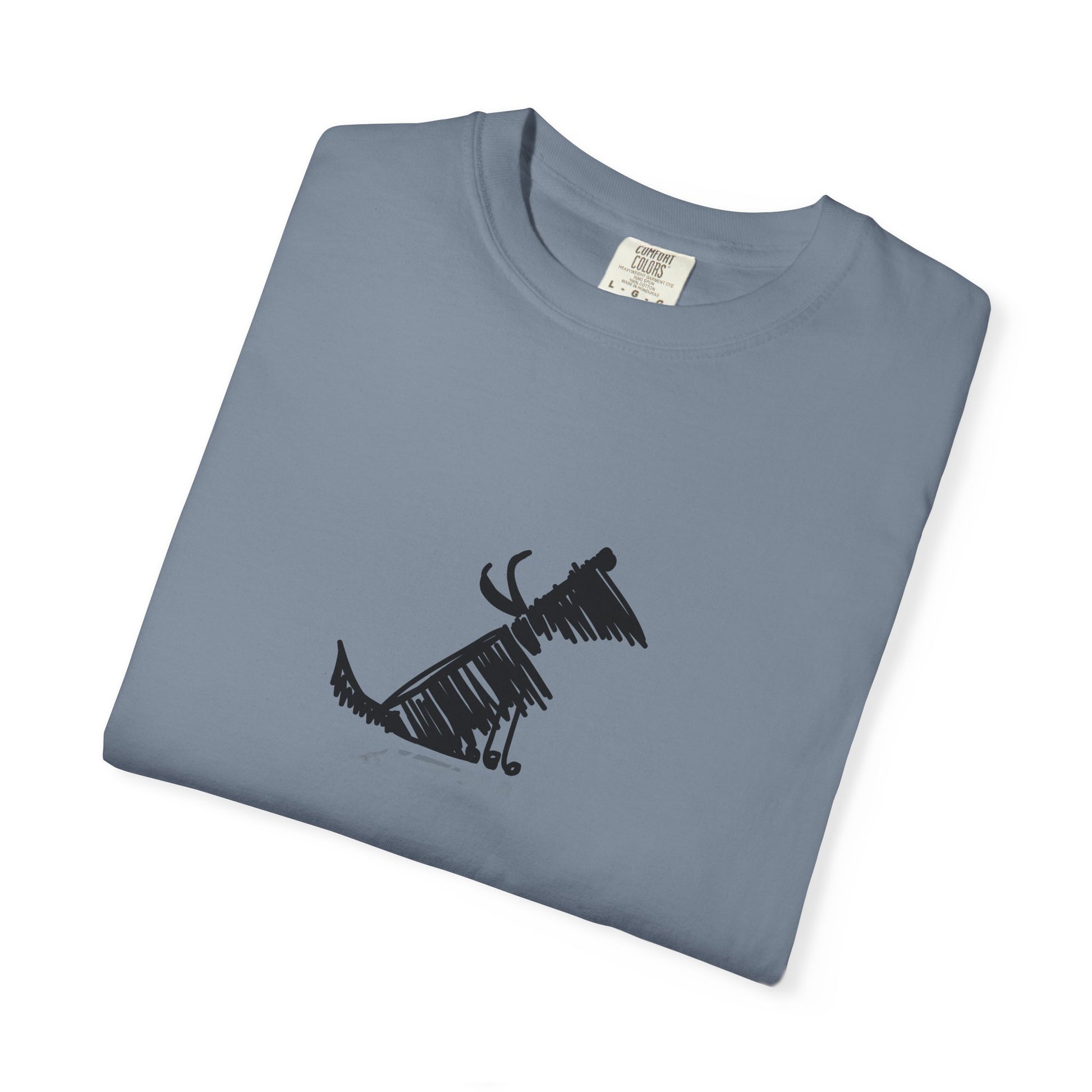 Abstract Dog T-Shirt – Modern Artistic Dog Lover Tee