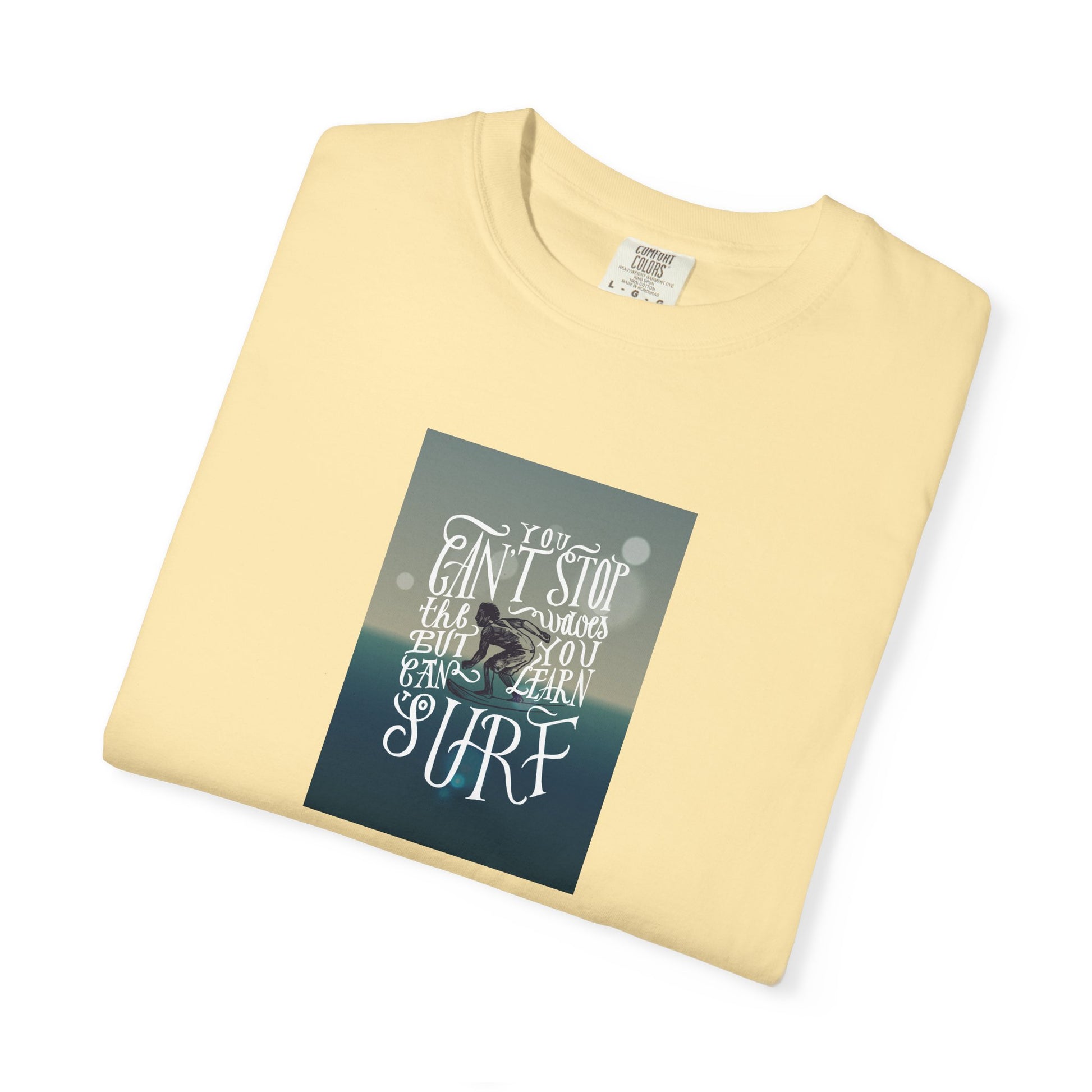 Surf Quote T-Shirt — "Live to Surf" Graphic Tee