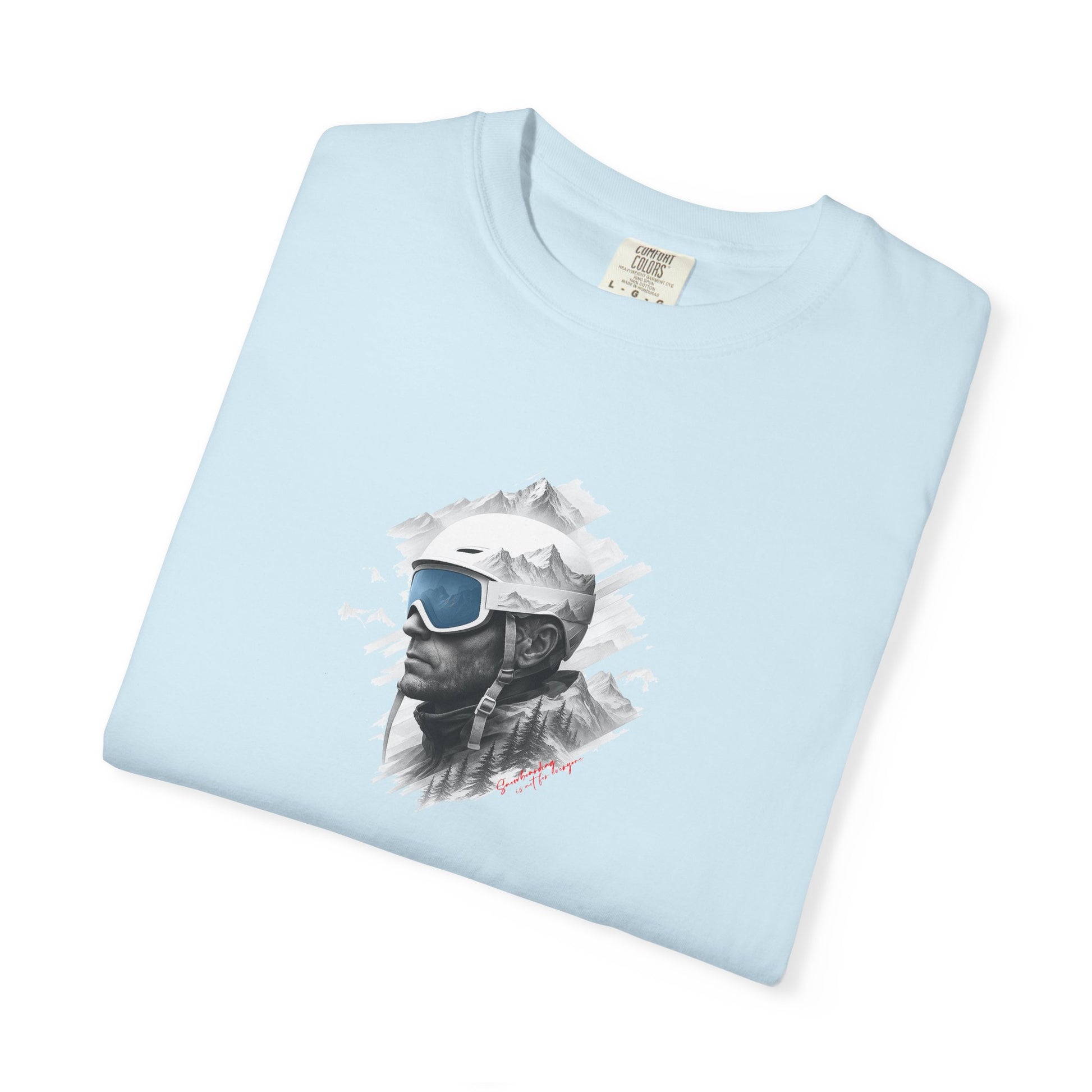 Snowboarder Portrait T-Shirt — Ski & Winter Sports Graphic Tee