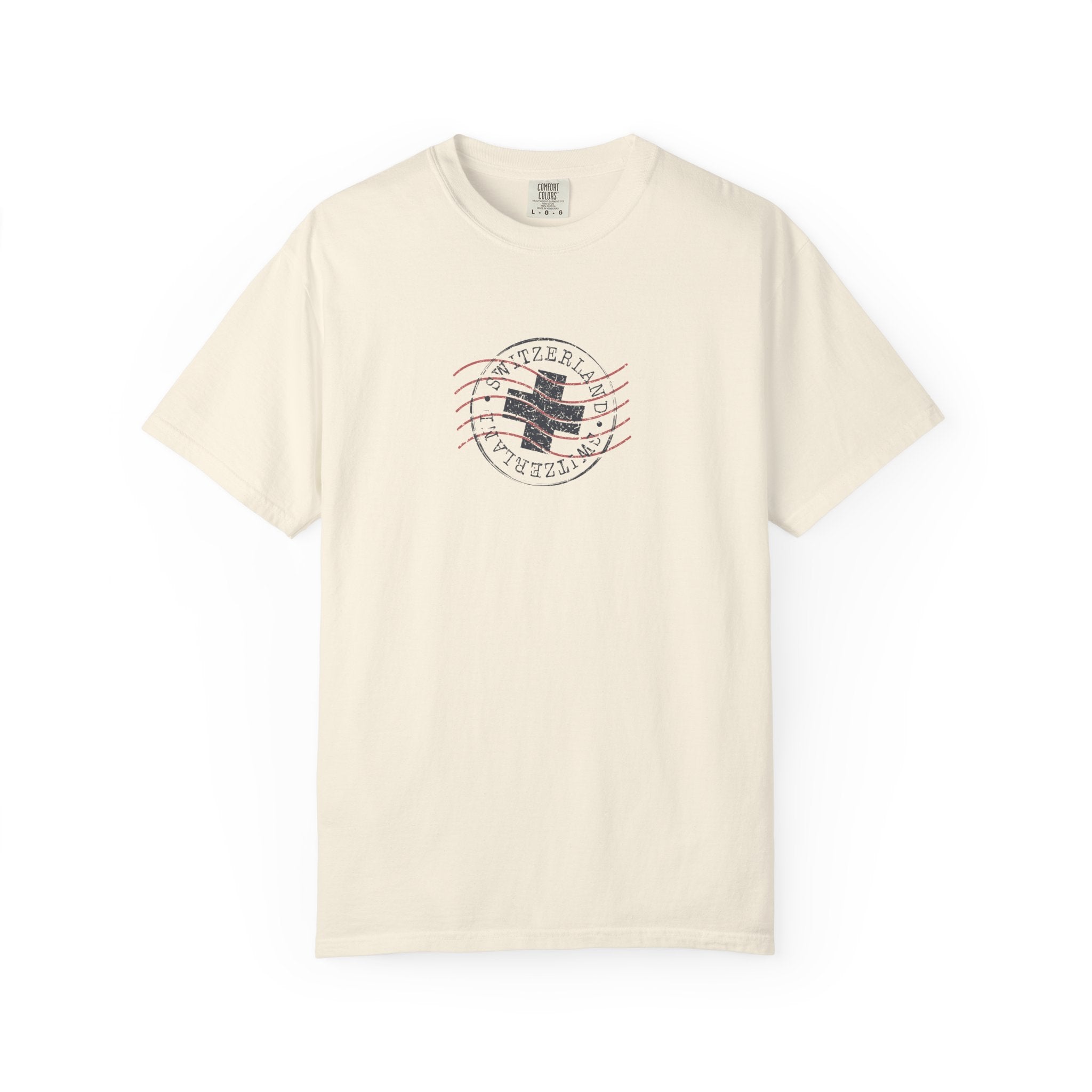 Vintage Postal Stamp T-Shirt — 'Postmarked' Graphic Tee