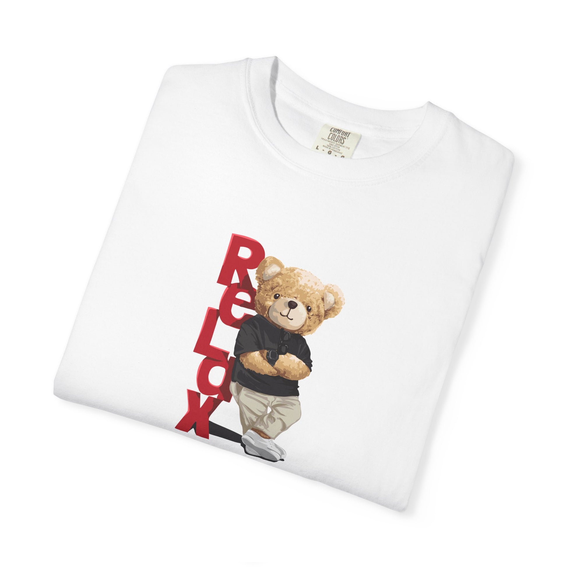 T-Shirt - Relax Teddy Bear Graphic Tee