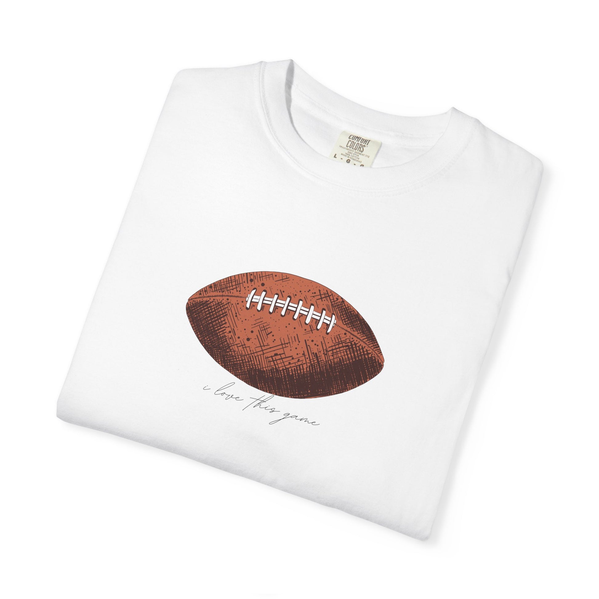 Vintage Football Graphic T-Shirt — Classic Gridiron Tee