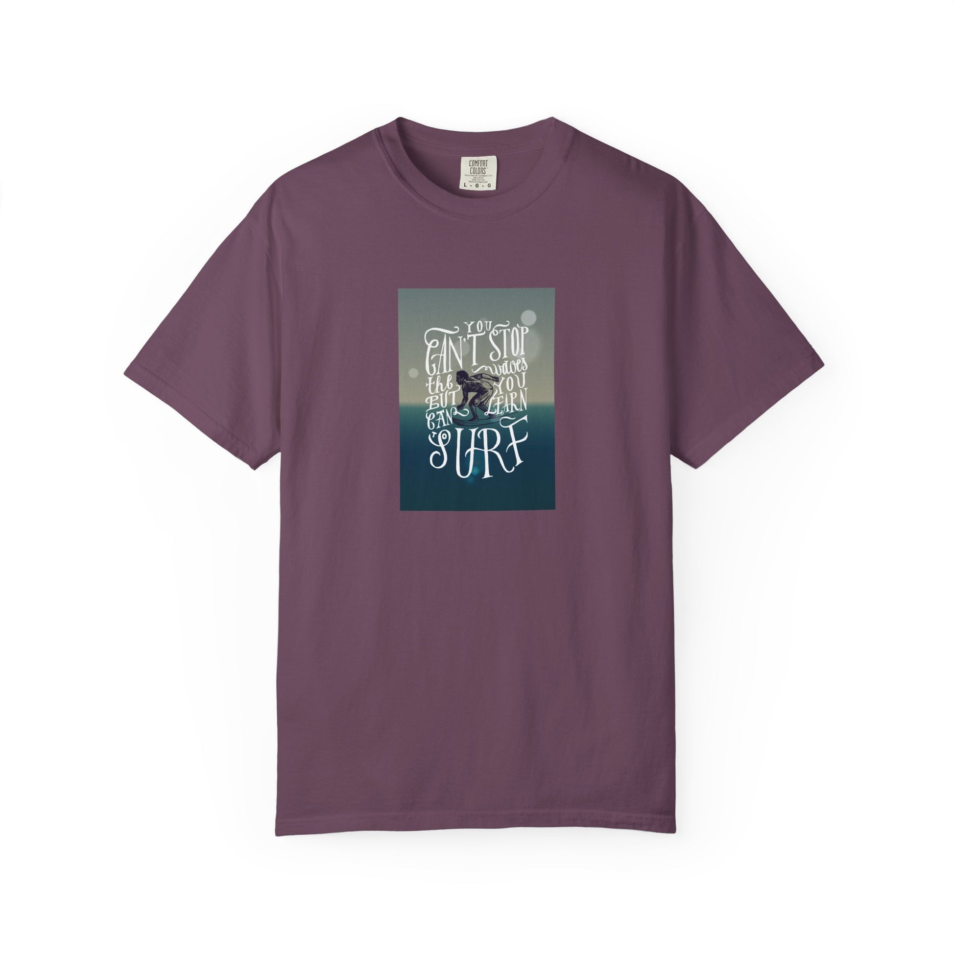 Surf Quote T-Shirt — "Live to Surf" Graphic Tee