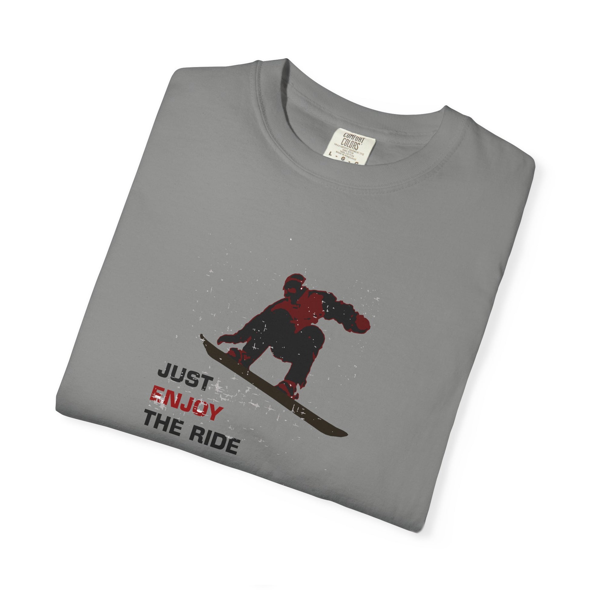 Snowboarder "Just Enjoy the Ride" T-Shirt