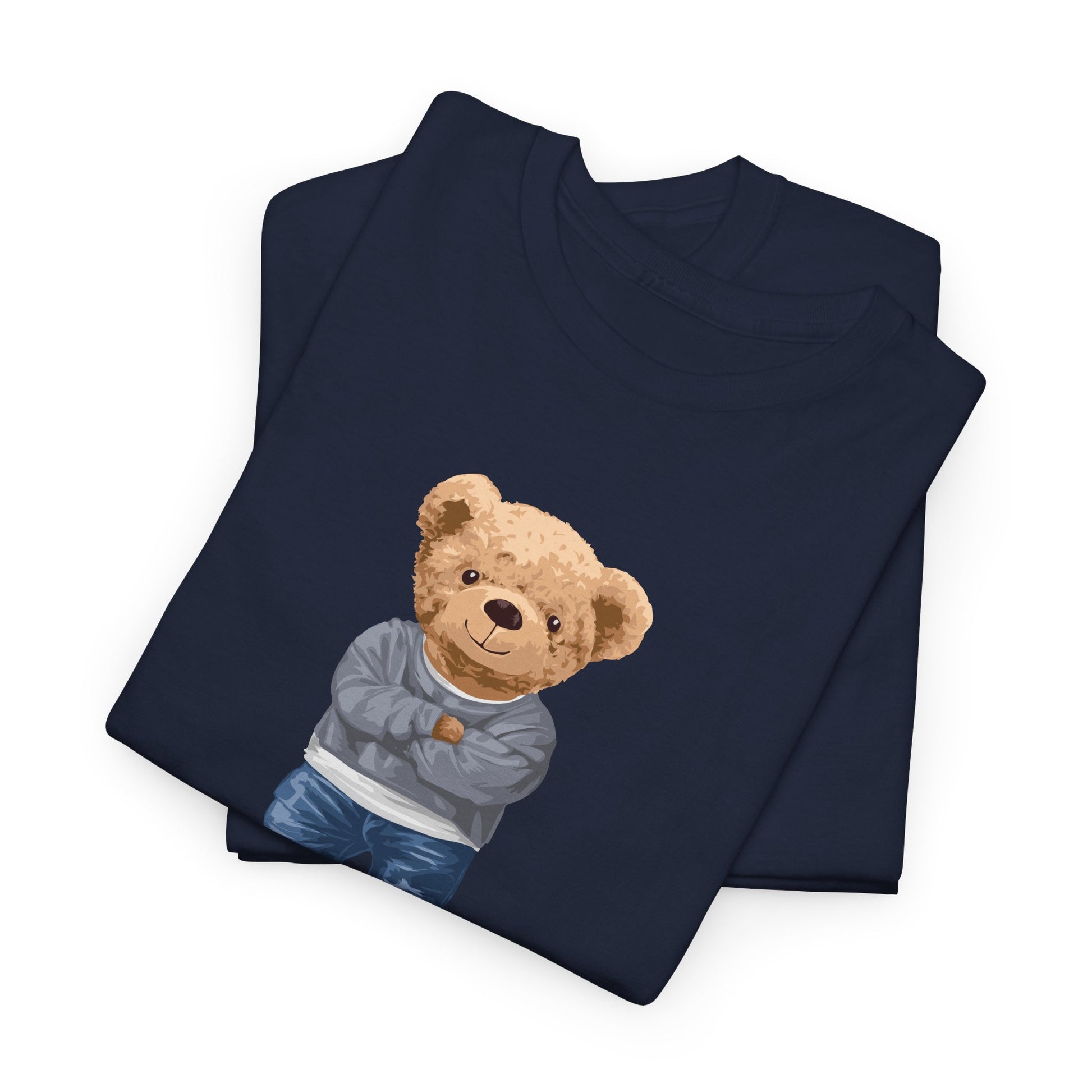 Cute Teddy Bear Graphic T-Shirt