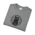 Folded gray t-shirt with 'Wiggle Butt Society' graphic on a white background