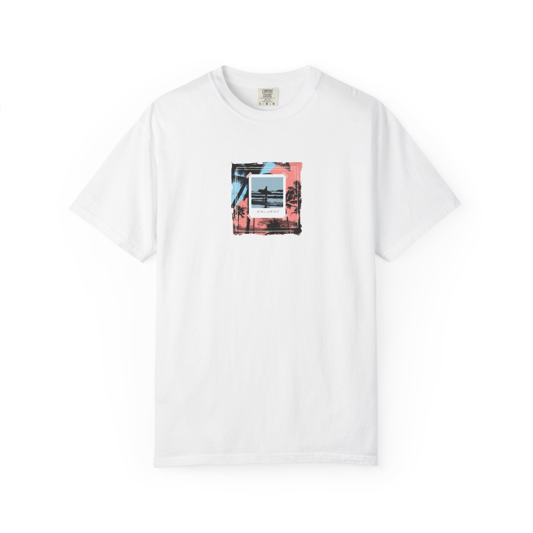 T-Shirt — Retro Palm Beach Sunset Graphic Tee