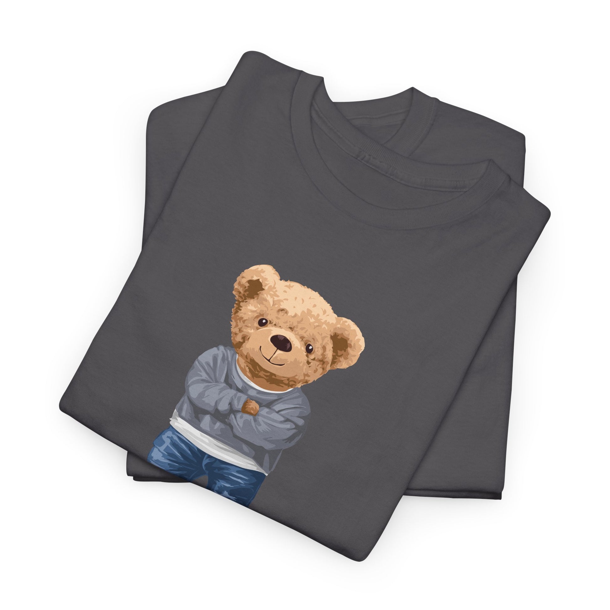 Cute Teddy Bear Graphic T-Shirt