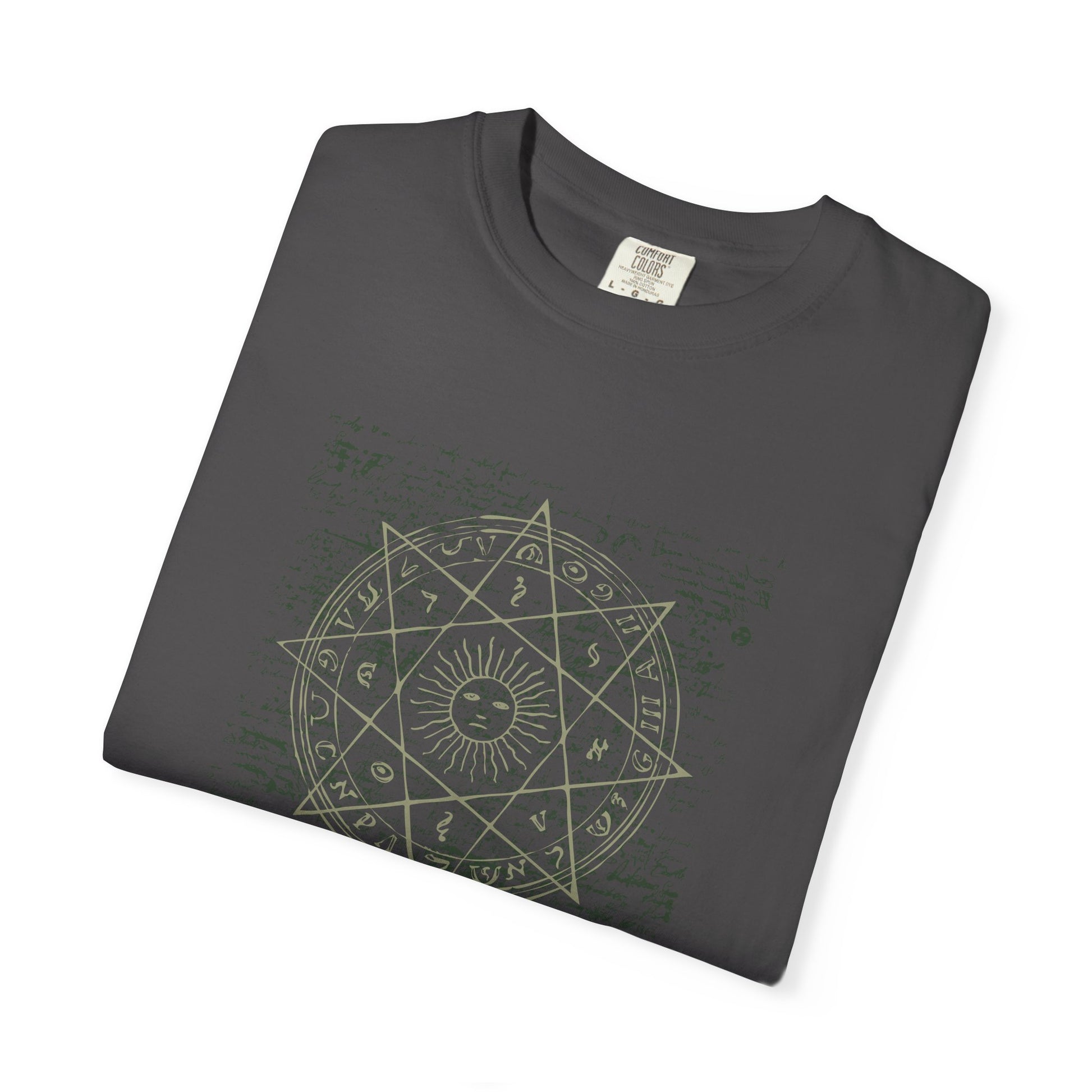 Sacred Geometry Star T-Shirt — Mystic Mandala Graphic Tee