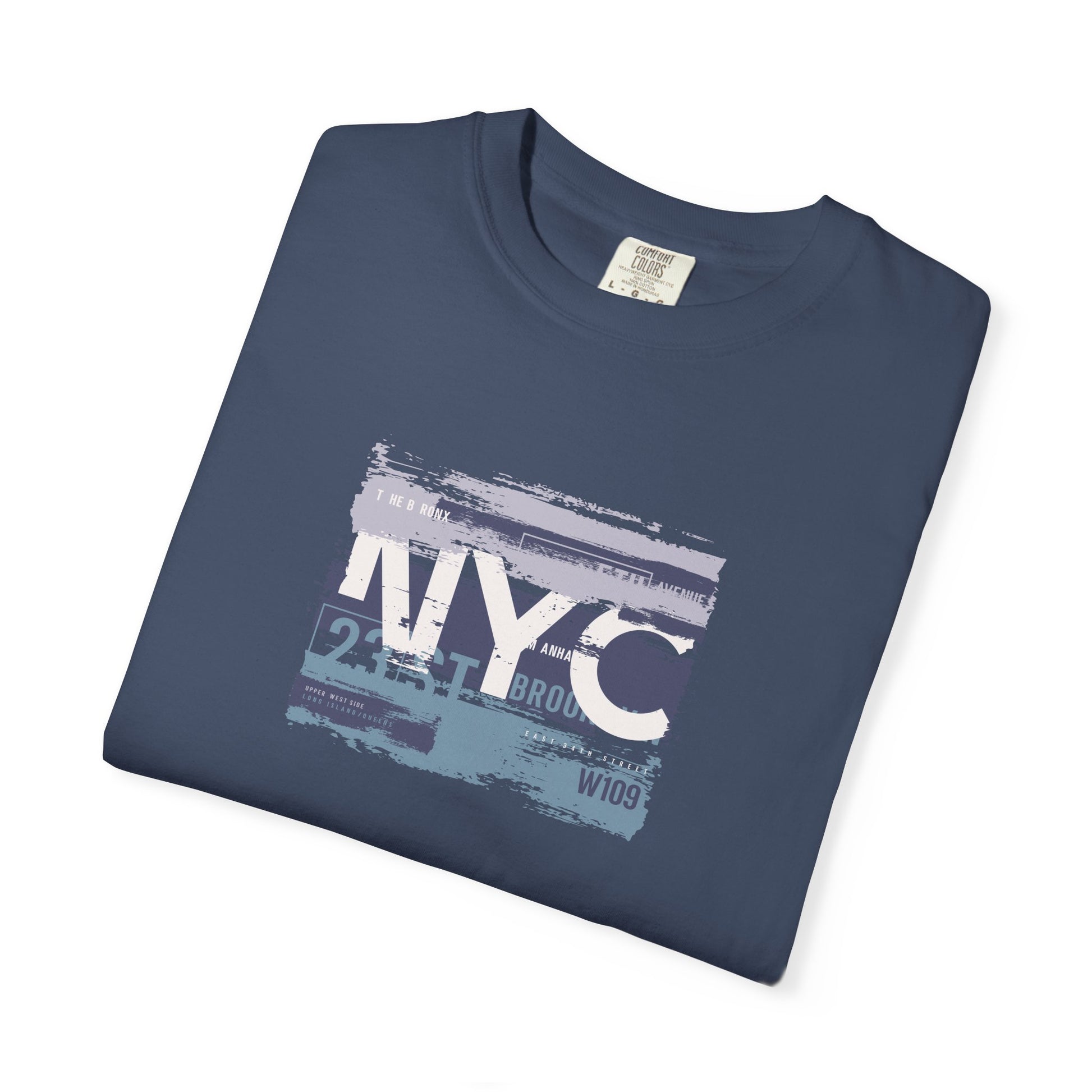 NYC Brushstroke T-Shirt — Vintage City Graphic Tee