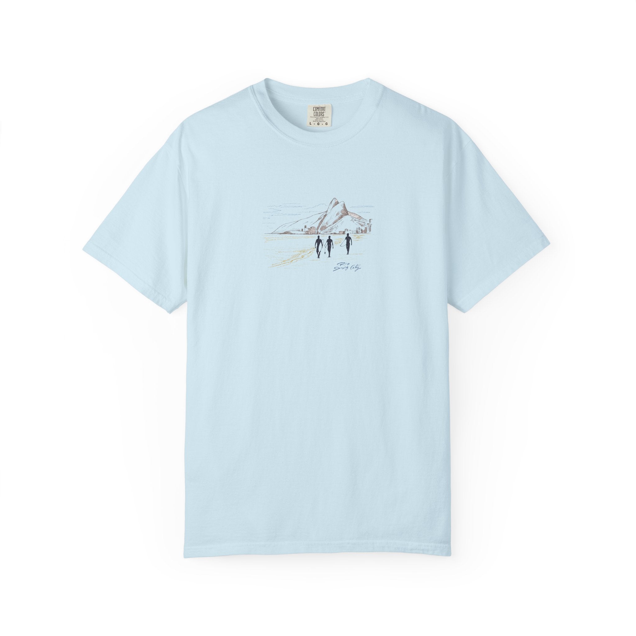 Mountain Walk T-Shirt — Minimal Hiking Tee with 'Take the Path' Illustration