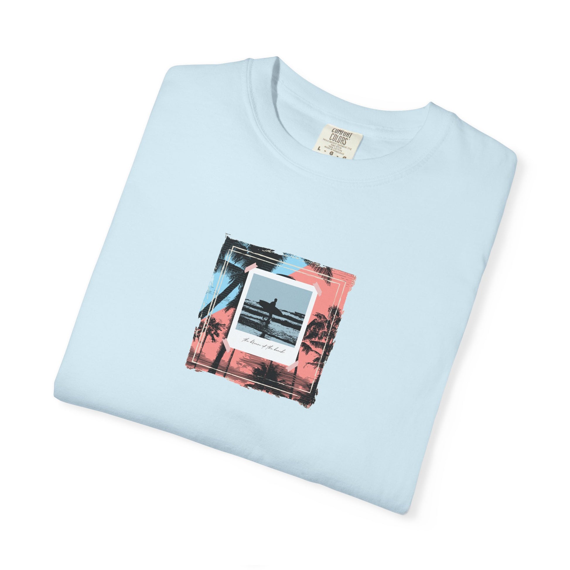 T-Shirt — Retro Palm Beach Sunset Graphic Tee