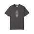  t-shirt with 'SAUSAGE' printed on it against a white background