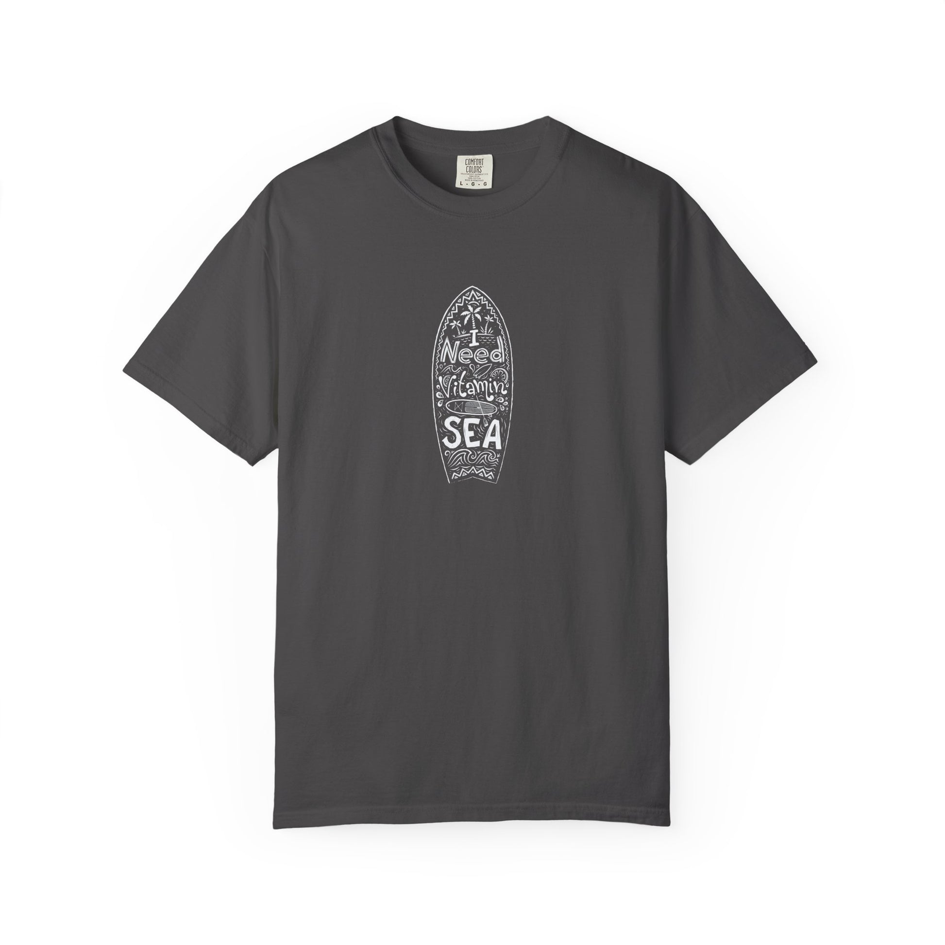  t-shirt with 'SAUSAGE' printed on it against a white background