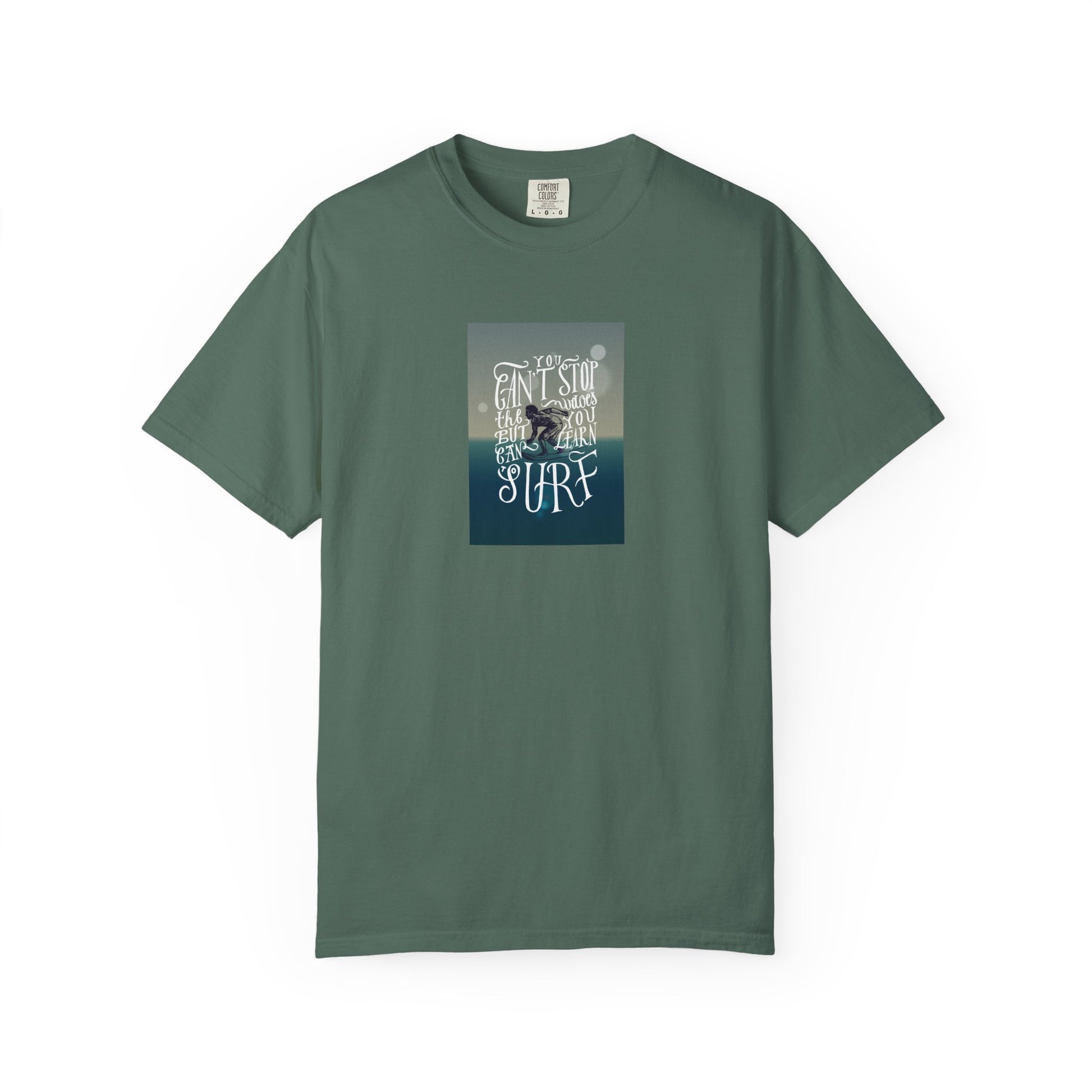 Surf Quote T-Shirt — "Live to Surf" Graphic Tee