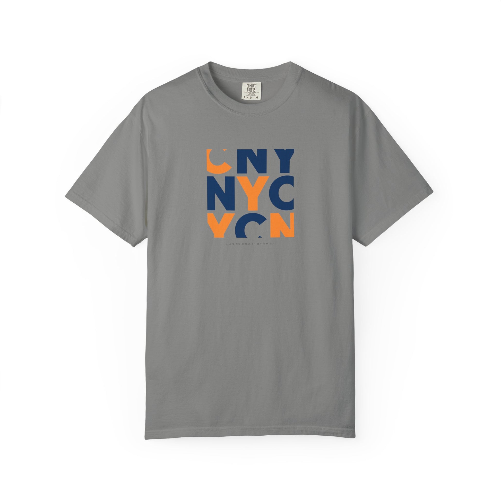 NYC Block Logo T-Shirt — Modern New York City Graphic Tee