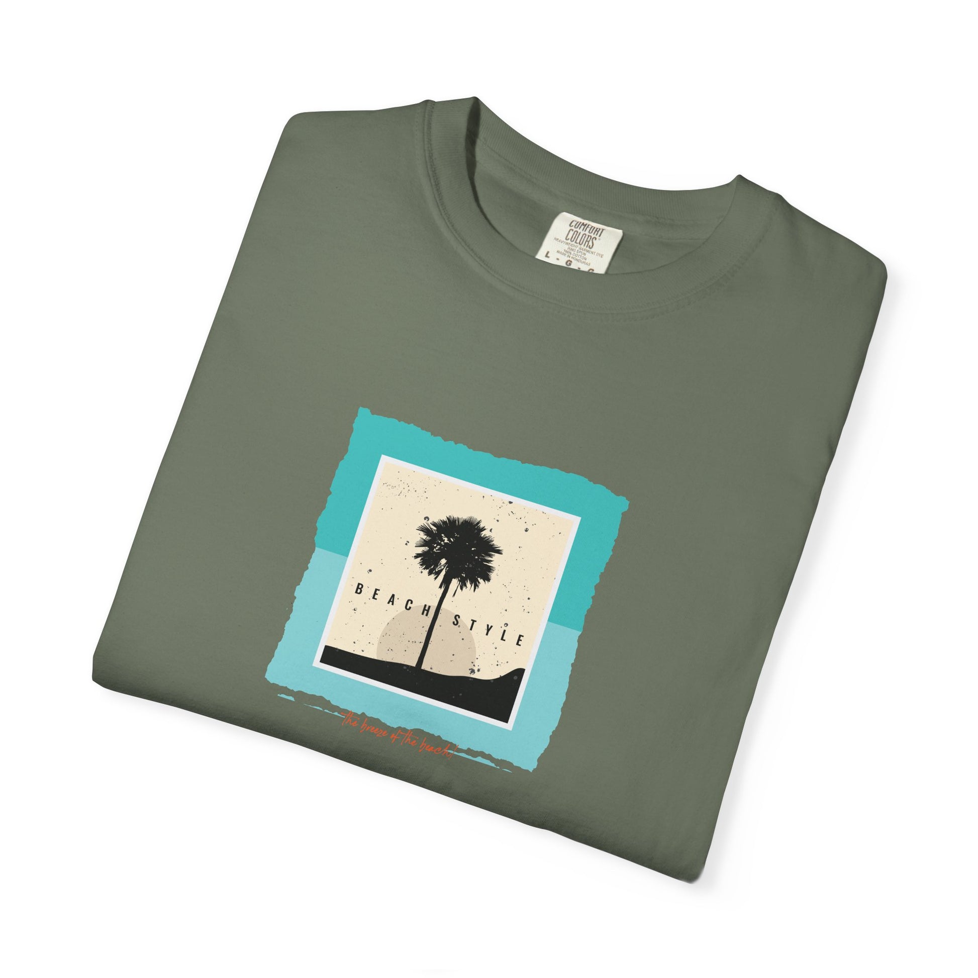 Palm Tree Sunset T-Shirt — Tropical Beach Vibes Graphic Tee breeze