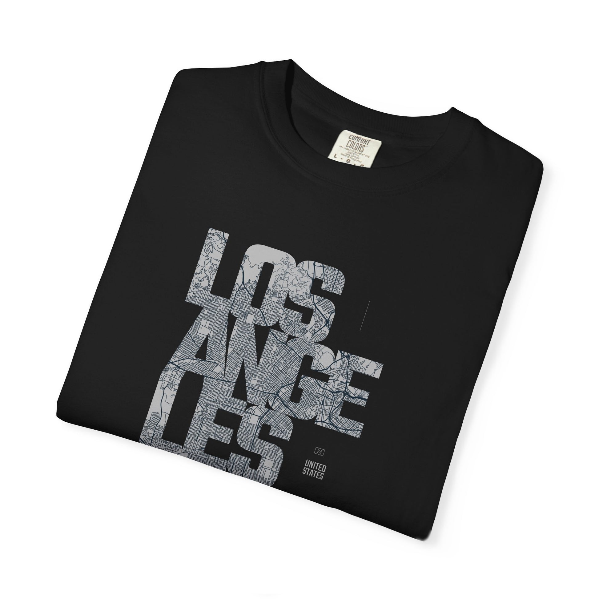 Los Angeles Camouflage Graphic T-Shirt