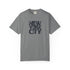 New york city block print graphic t-shirt