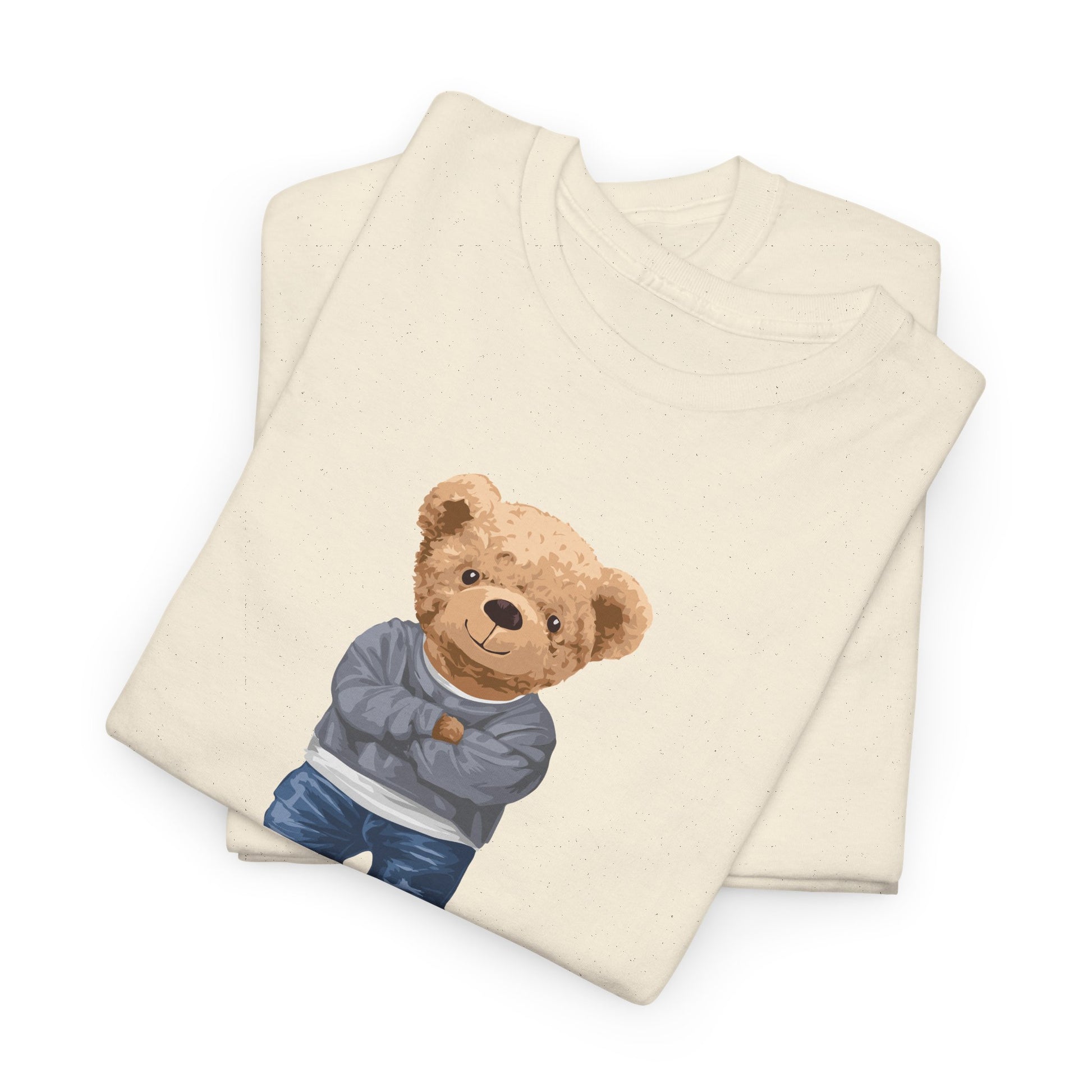 Cute Teddy Bear Graphic T-Shirt