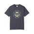 Gray t-shirt with 'Born2Prevail' text on a white background