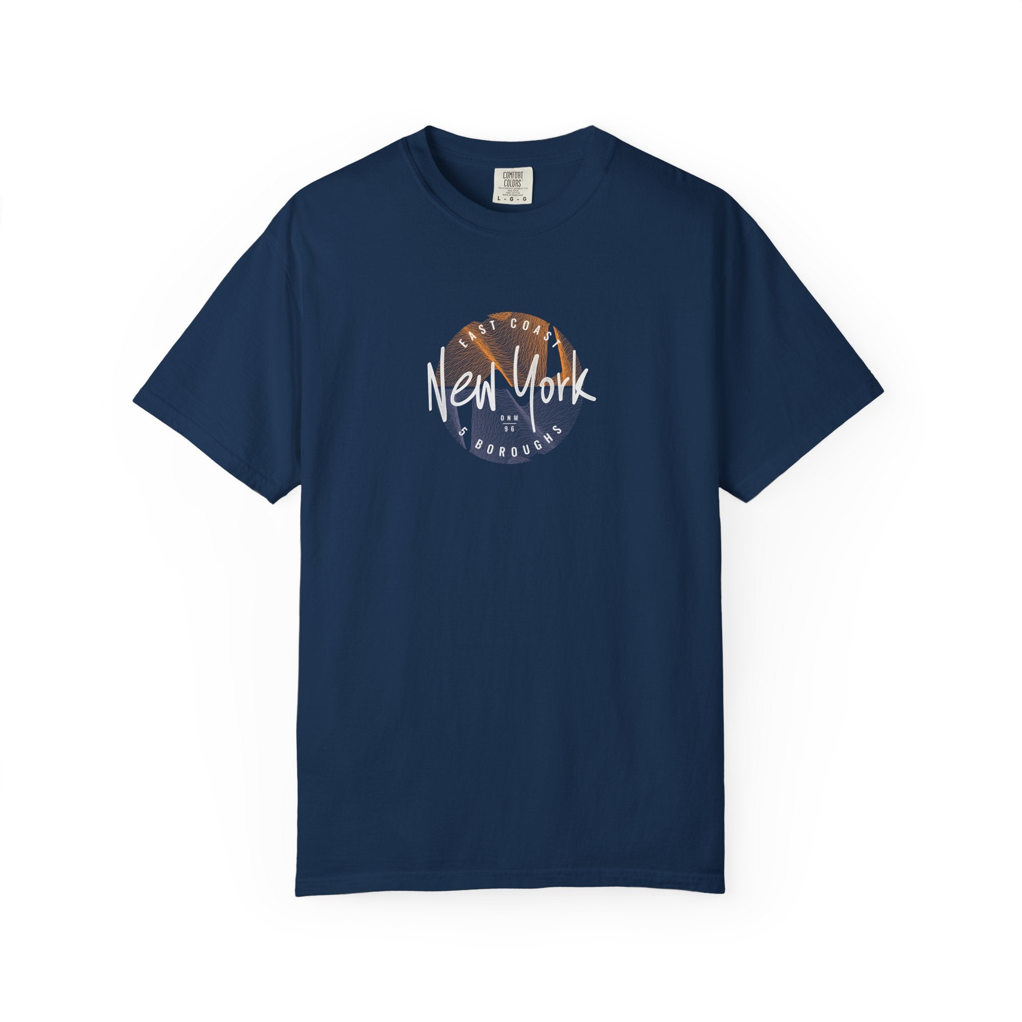 Sunset Marble Circle T-Shirt