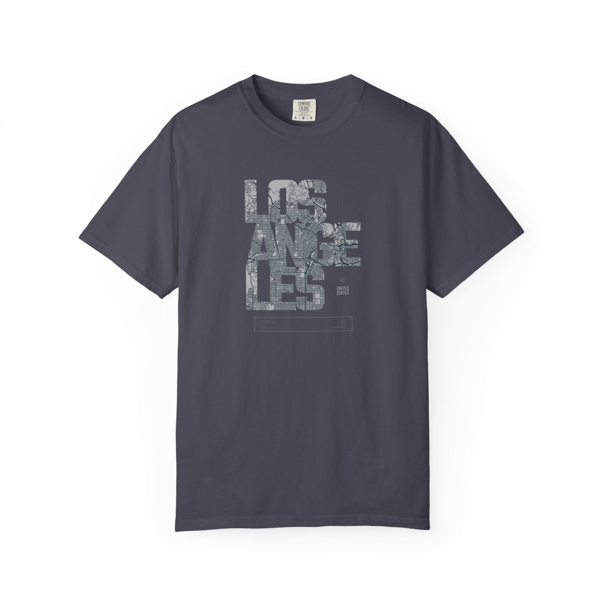 Los Angeles Camouflage Graphic T-Shirt