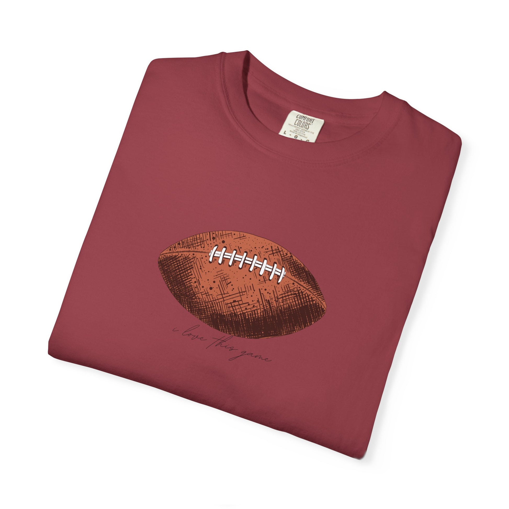 Vintage Football Graphic T-Shirt — Classic Gridiron Tee
