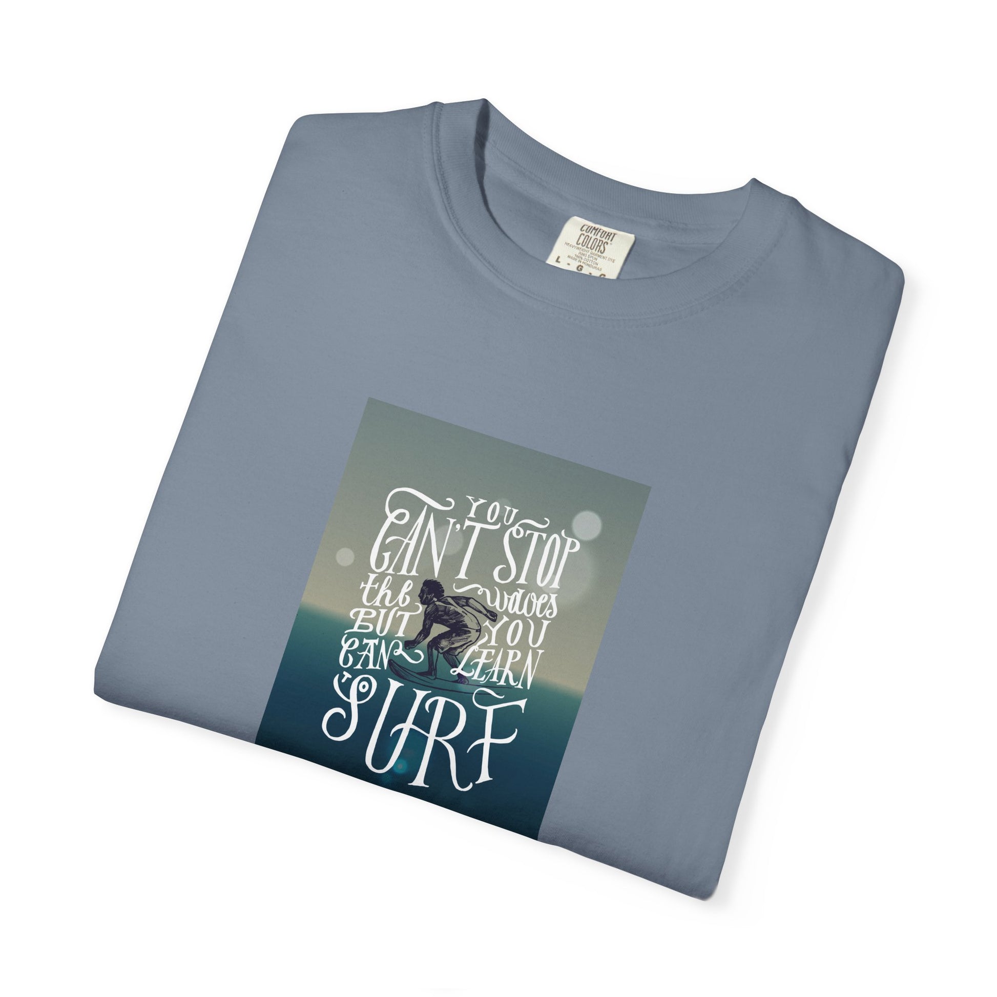 Surf Quote T-Shirt — "Live to Surf" Graphic Tee