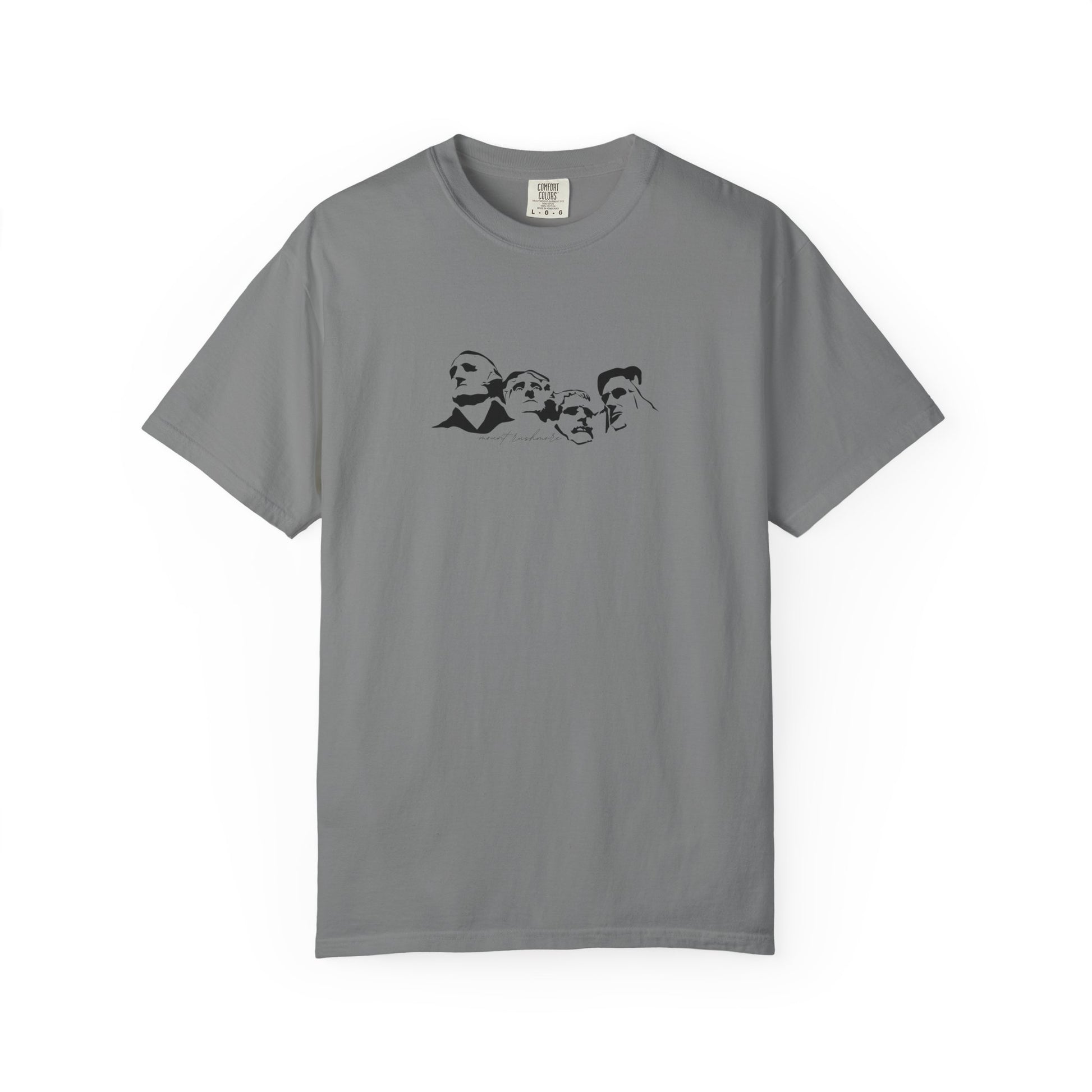 mount rushmore landmark graphic t shirt design