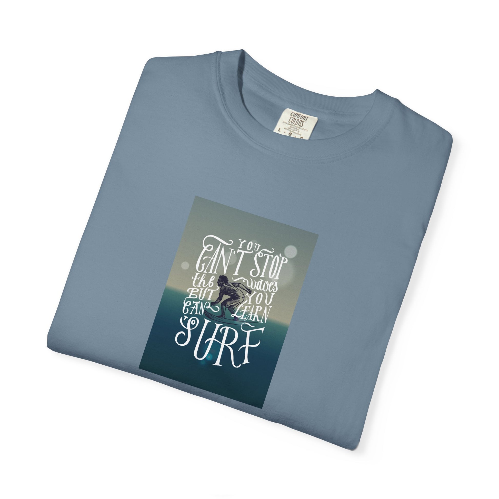 Surf Quote T-Shirt — "Live to Surf" Graphic Tee
