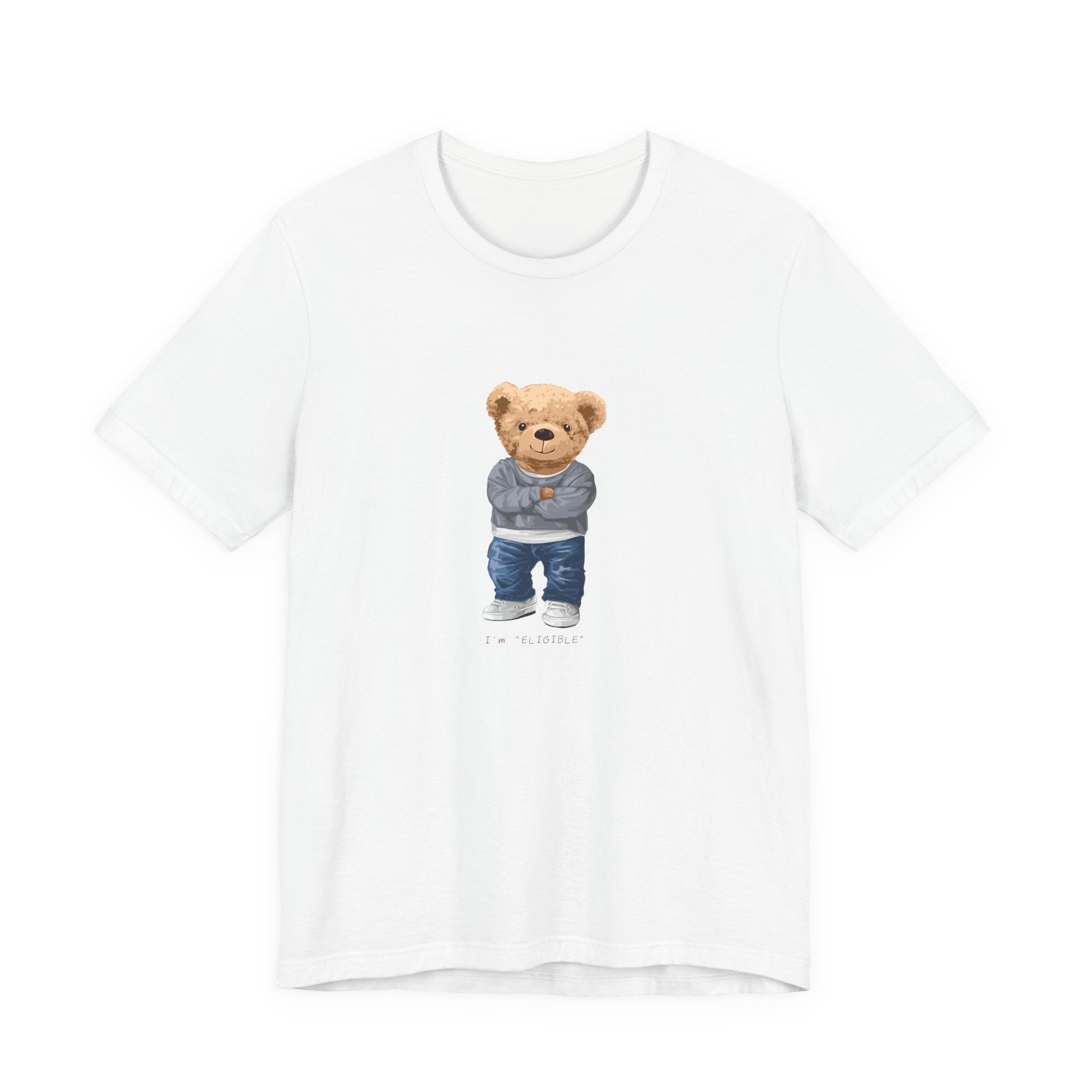 Cute teddy bear graphic t-shirt