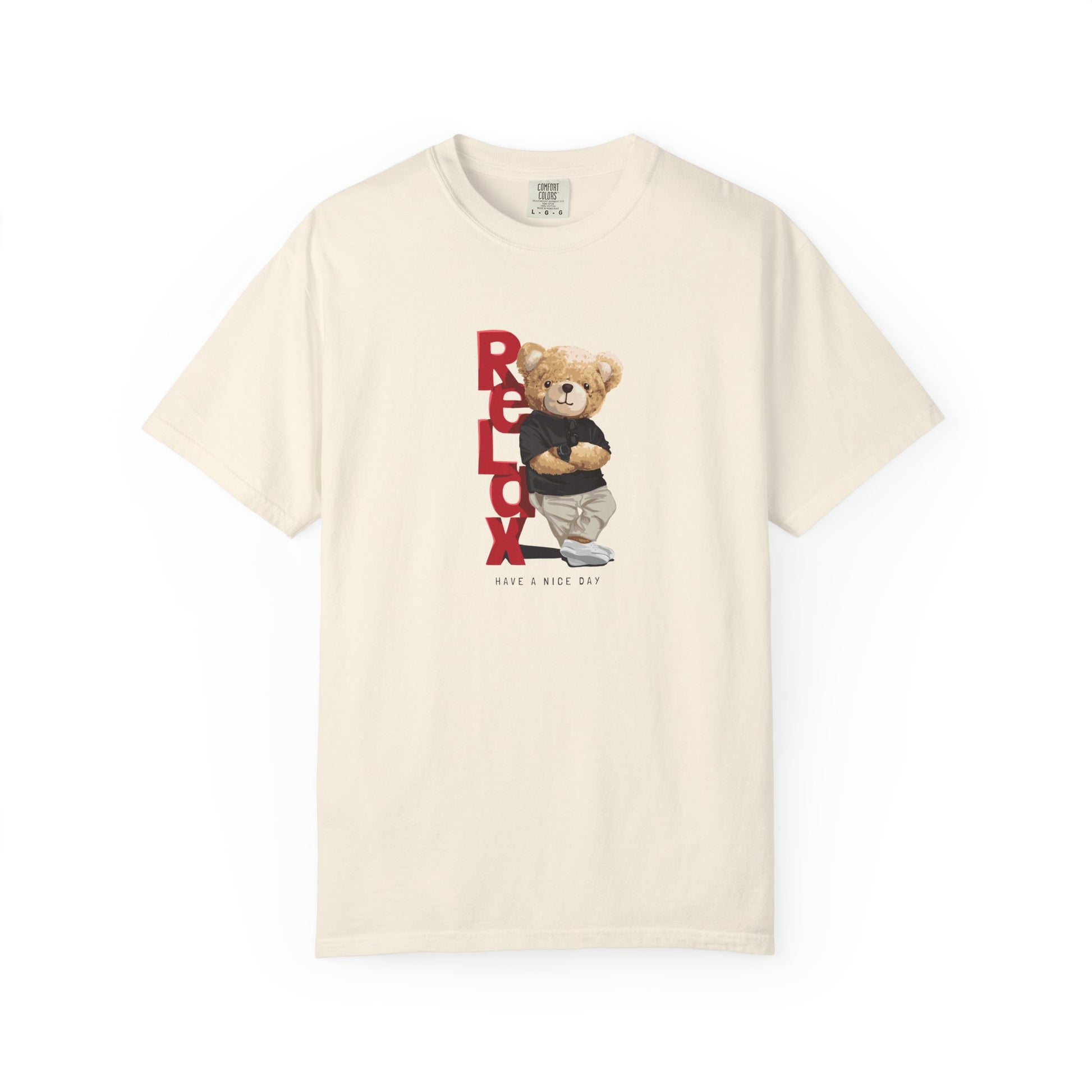 T-Shirt - Relax Teddy Bear Graphic Tee