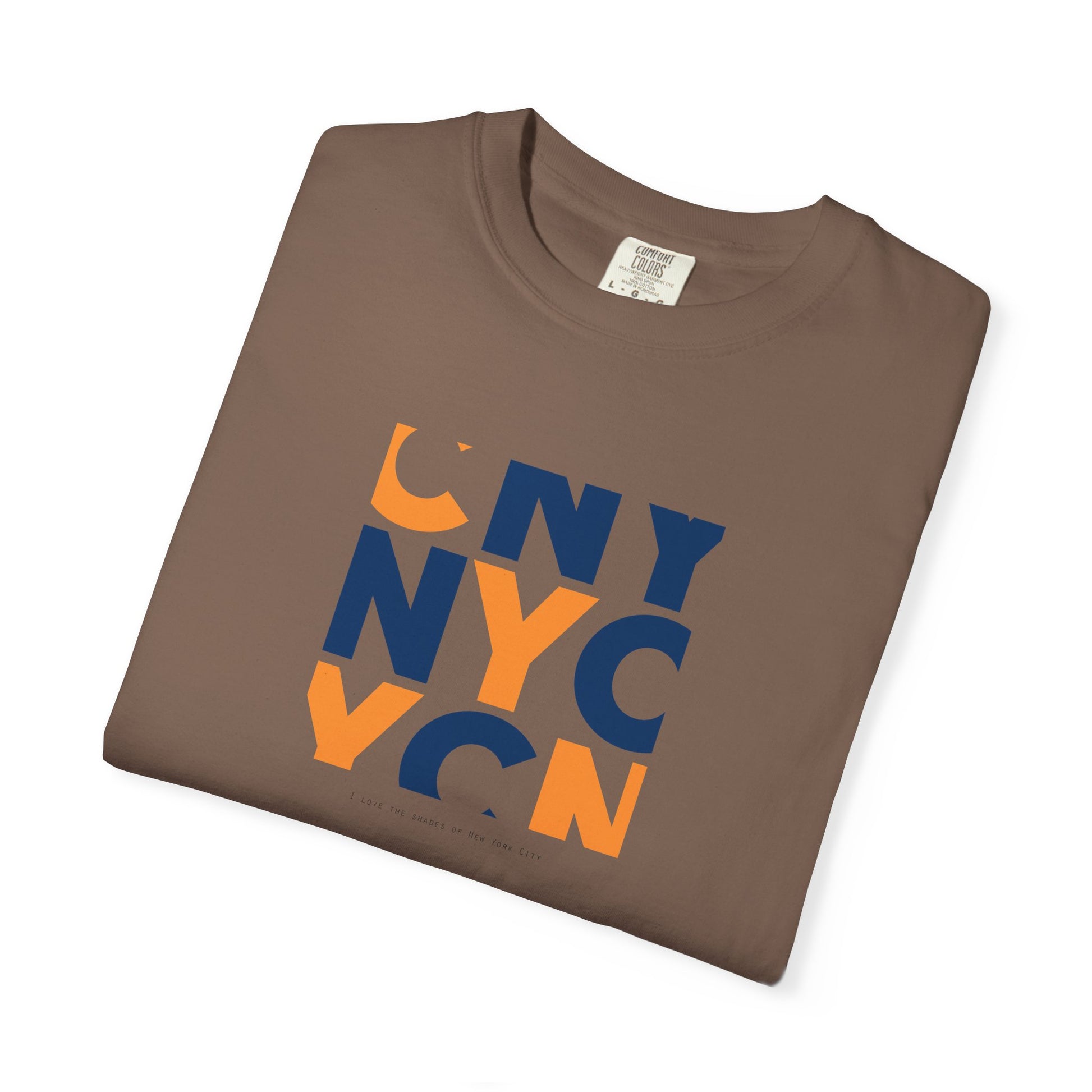 NYC Block Logo T-Shirt — Modern New York City Graphic Tee