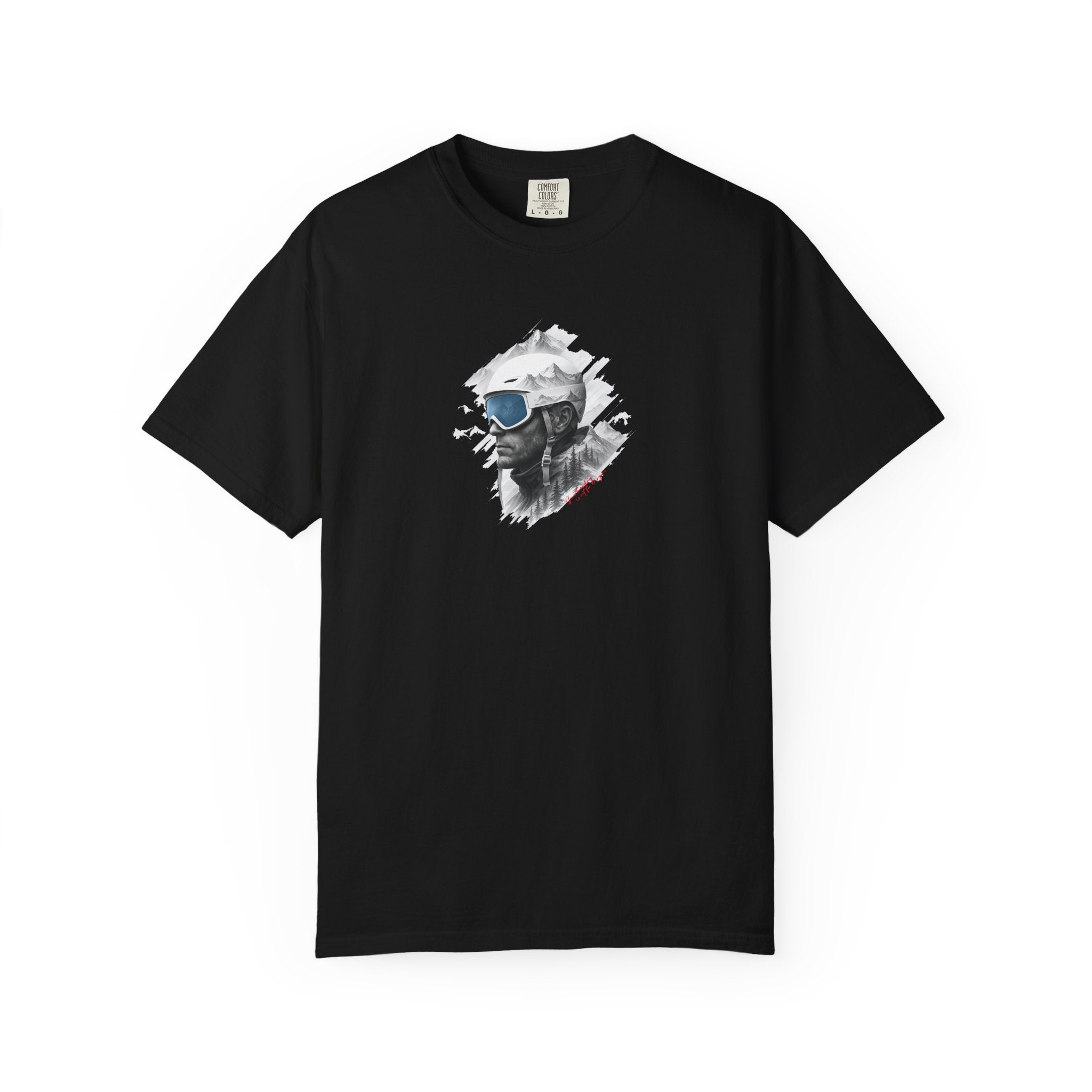 Snowboarder Portrait T-Shirt — Ski & Winter Sports Graphic Tee
