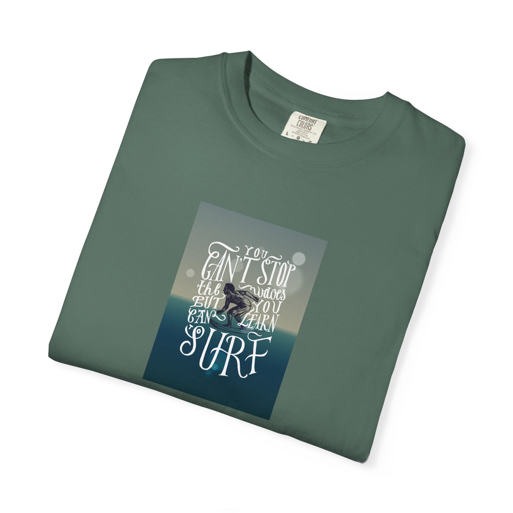Surf Quote T-Shirt — "Live to Surf" Graphic Tee