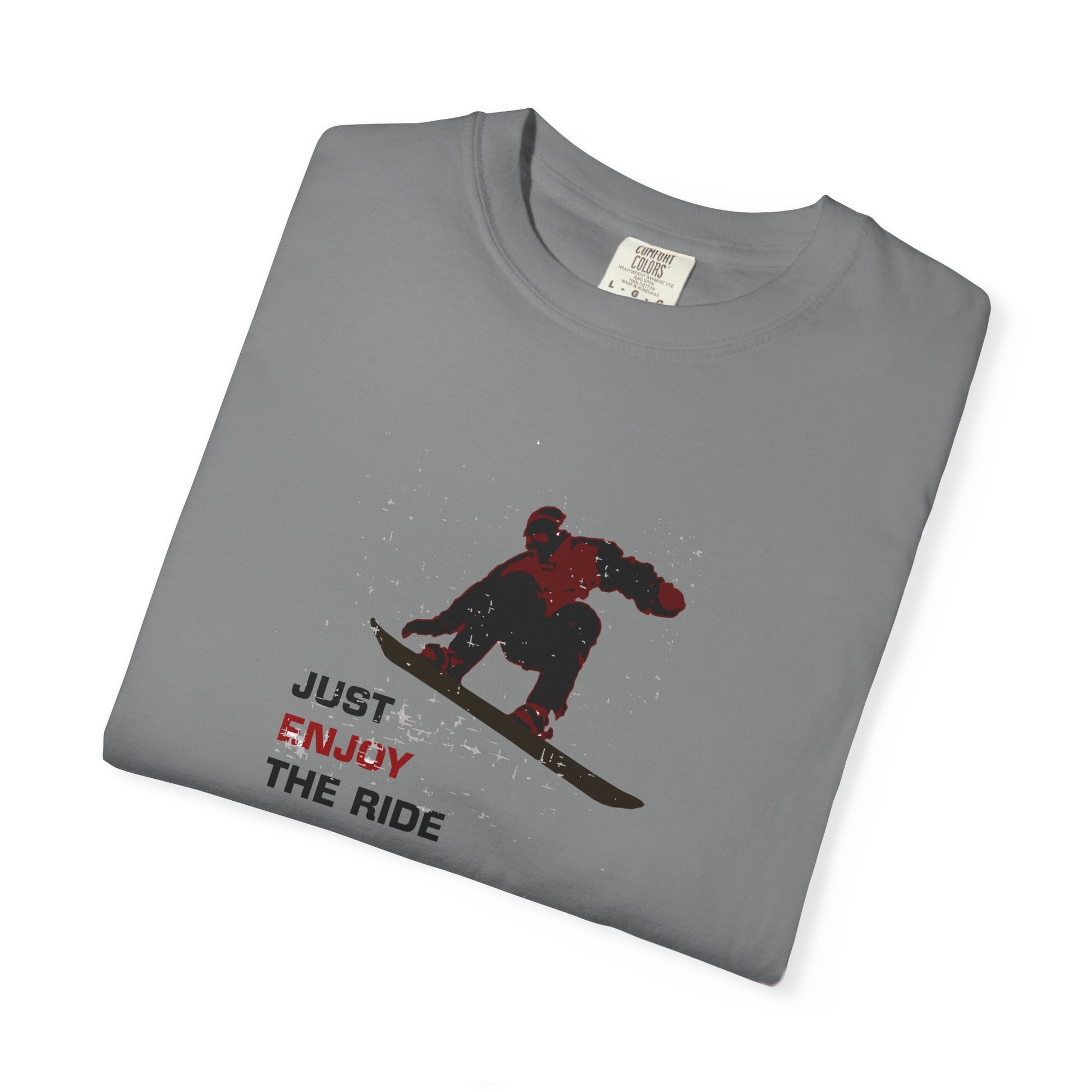 Snowboarder "Just Enjoy the Ride" T-Shirt