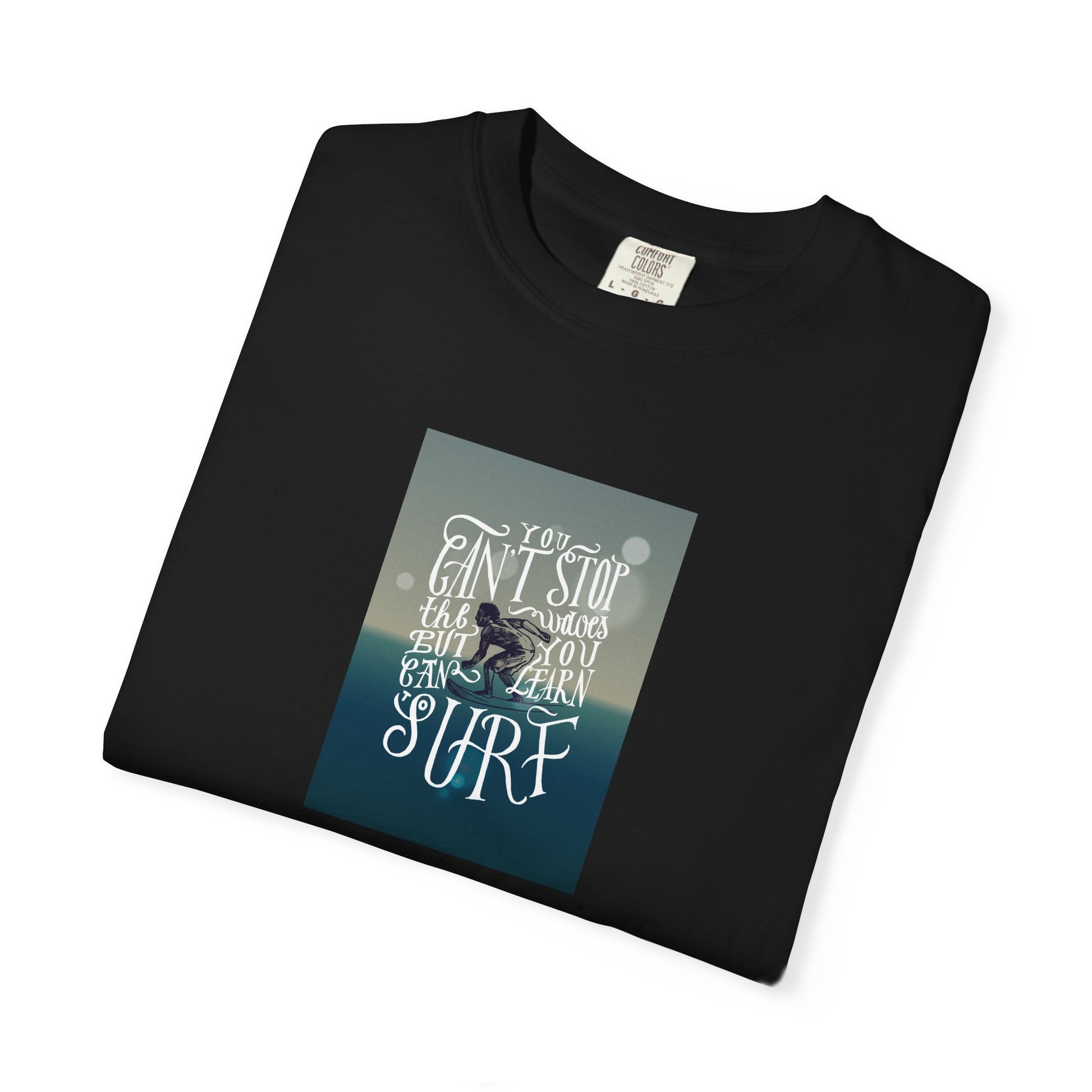 Surf Quote T-Shirt — "Live to Surf" Graphic Tee