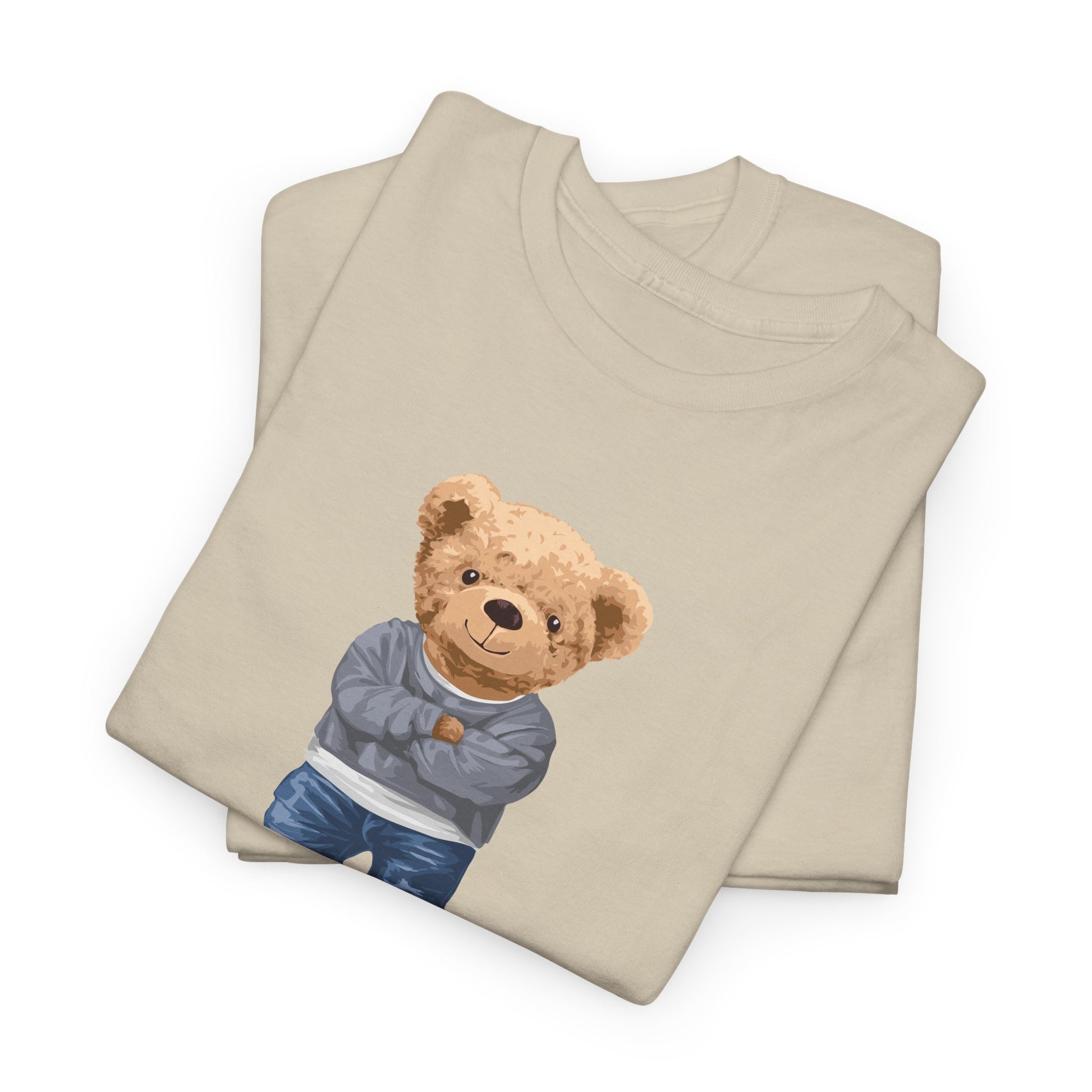 Cute Teddy Bear Graphic T-Shirt