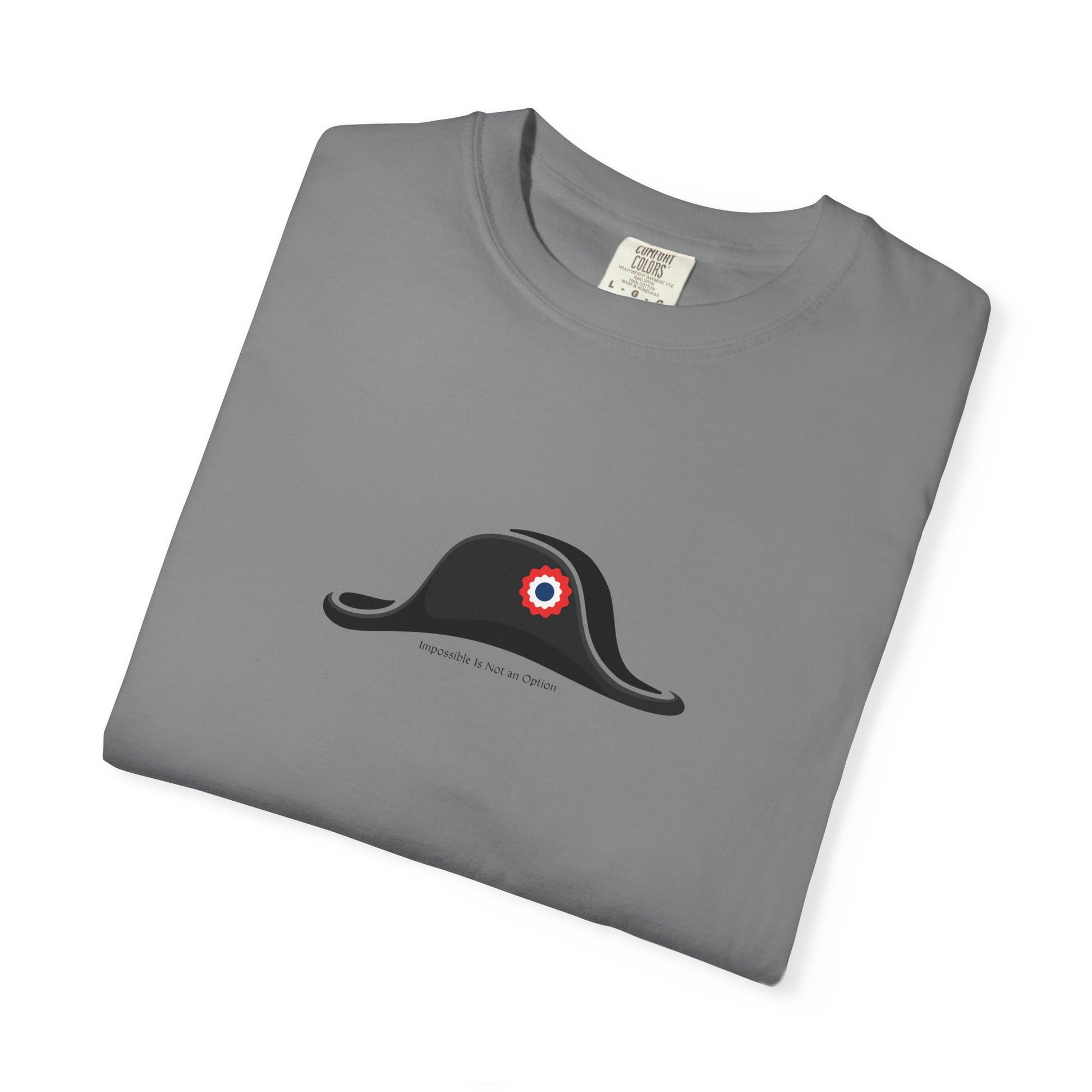 Napoleon Hat Graphic T-Shirt – Minimal French Empire Design