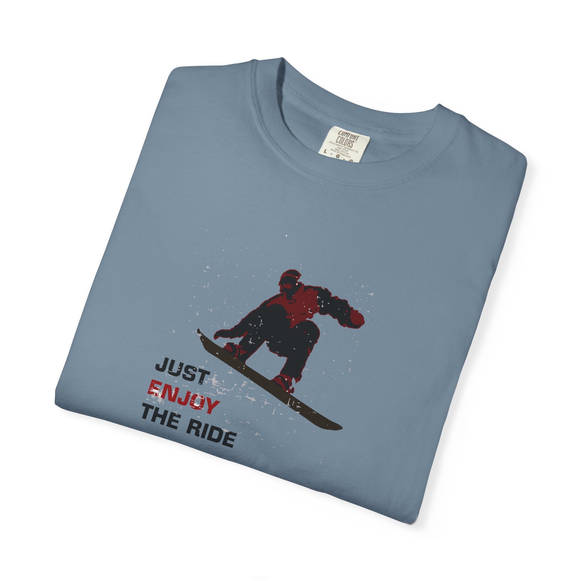 Snowboarder "Just Enjoy the Ride" T-Shirt