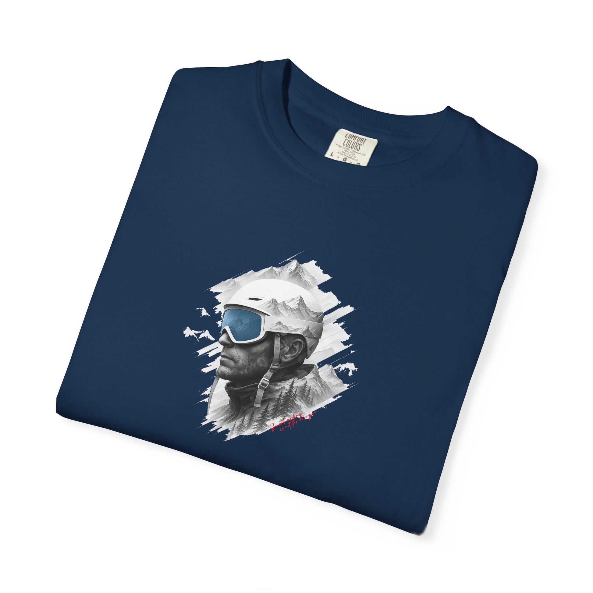 Snowboarder Portrait T-Shirt — Ski & Winter Sports Graphic Tee