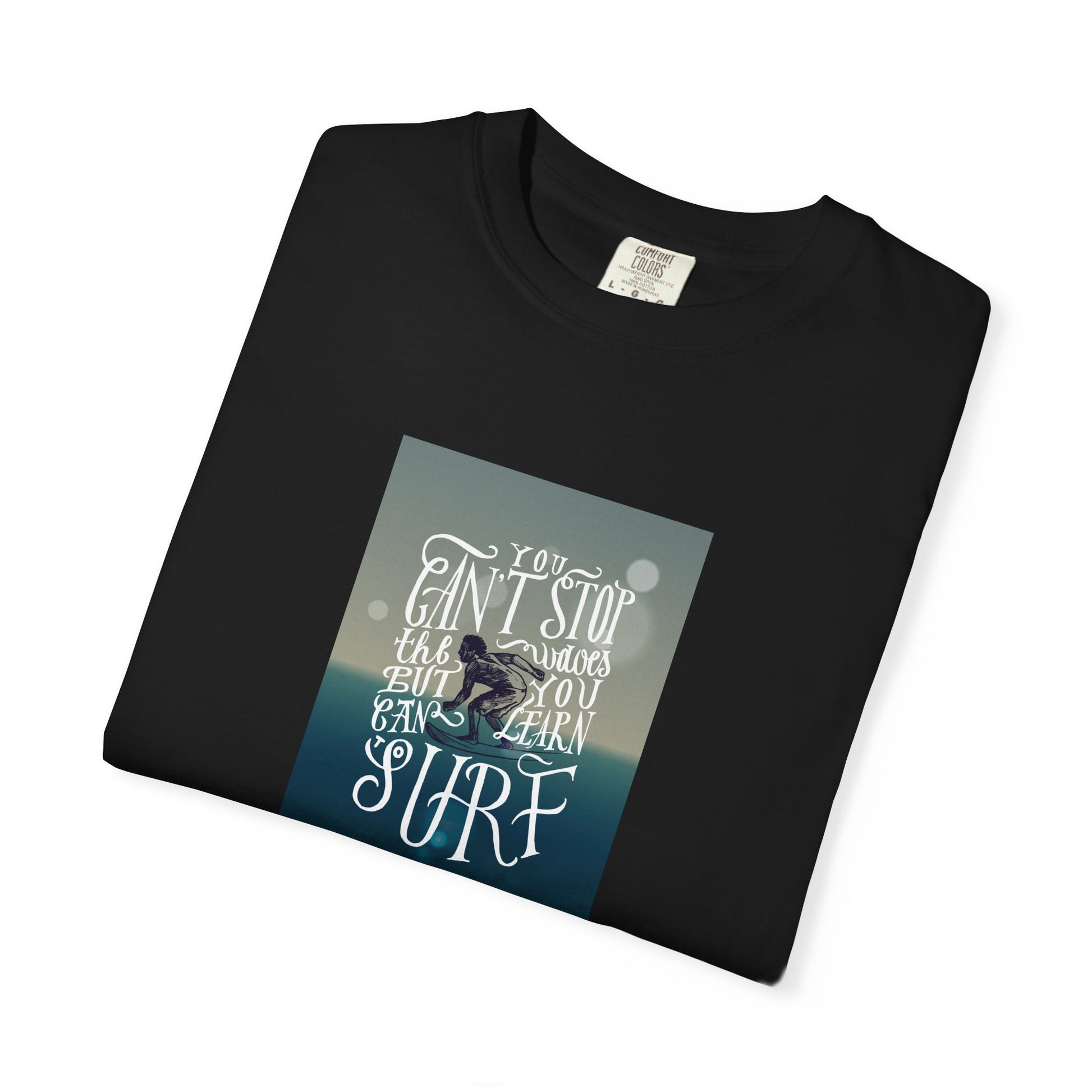 Surf Quote T-Shirt — "Live to Surf" Graphic Tee